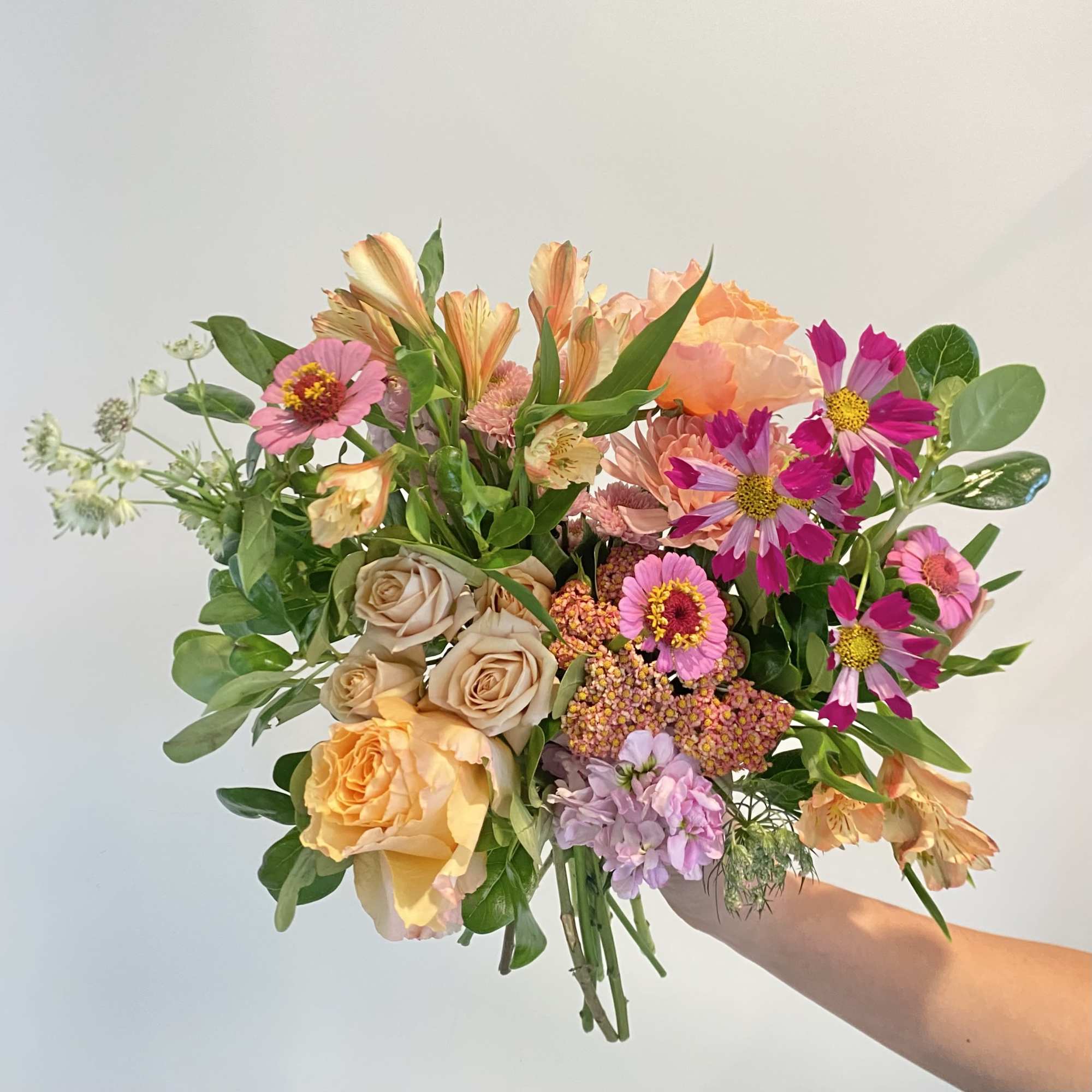 Experience a truly unique and captivating floral arrangement. Our florists craft each