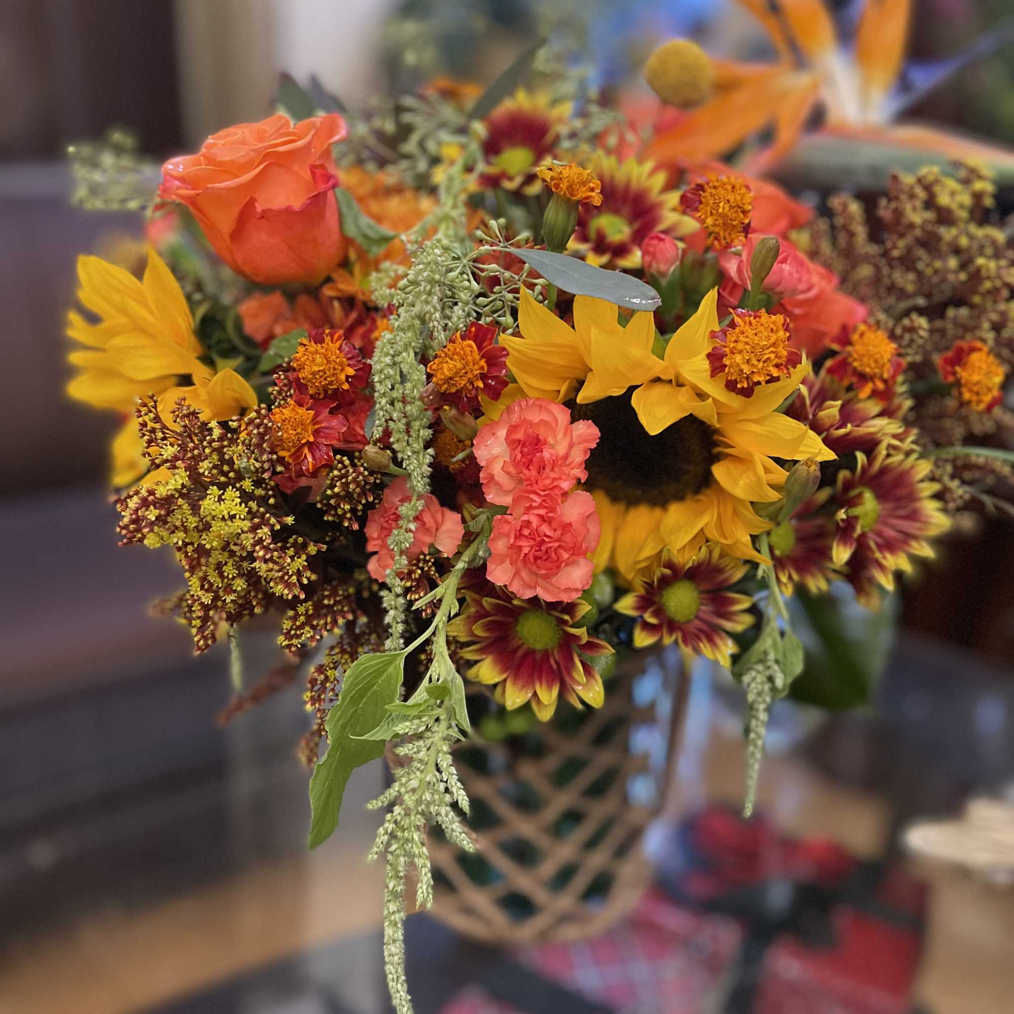 Vibrant flowers to express gratitude ! 