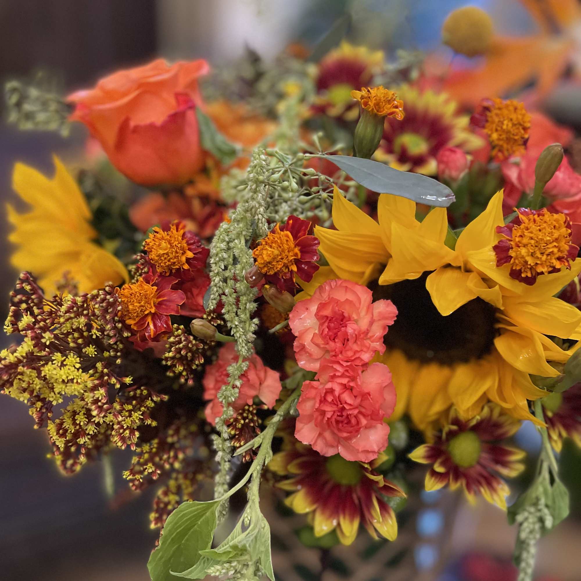 Vibrant flowers to express gratitude ! 