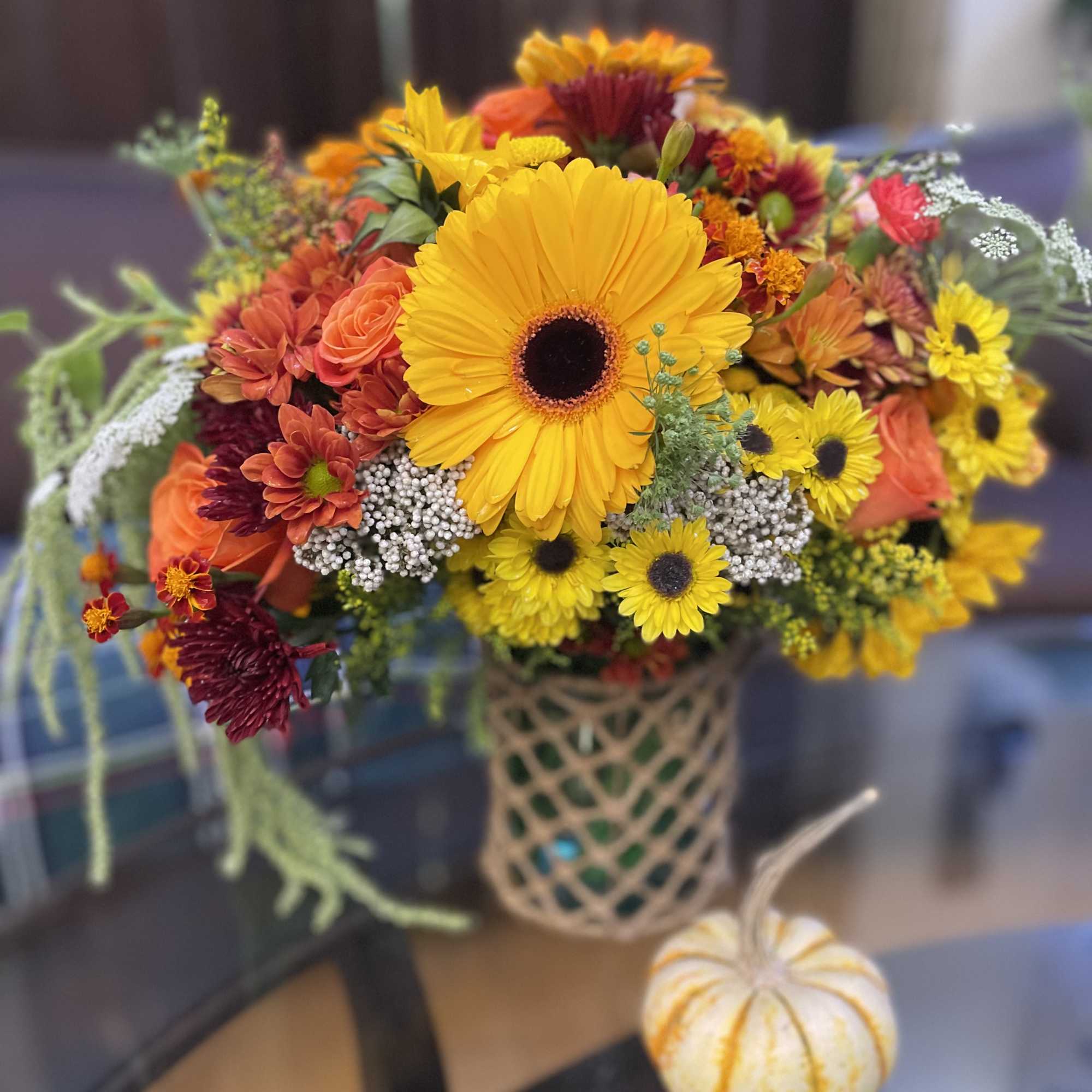 Vibrant flowers to express gratitude ! 