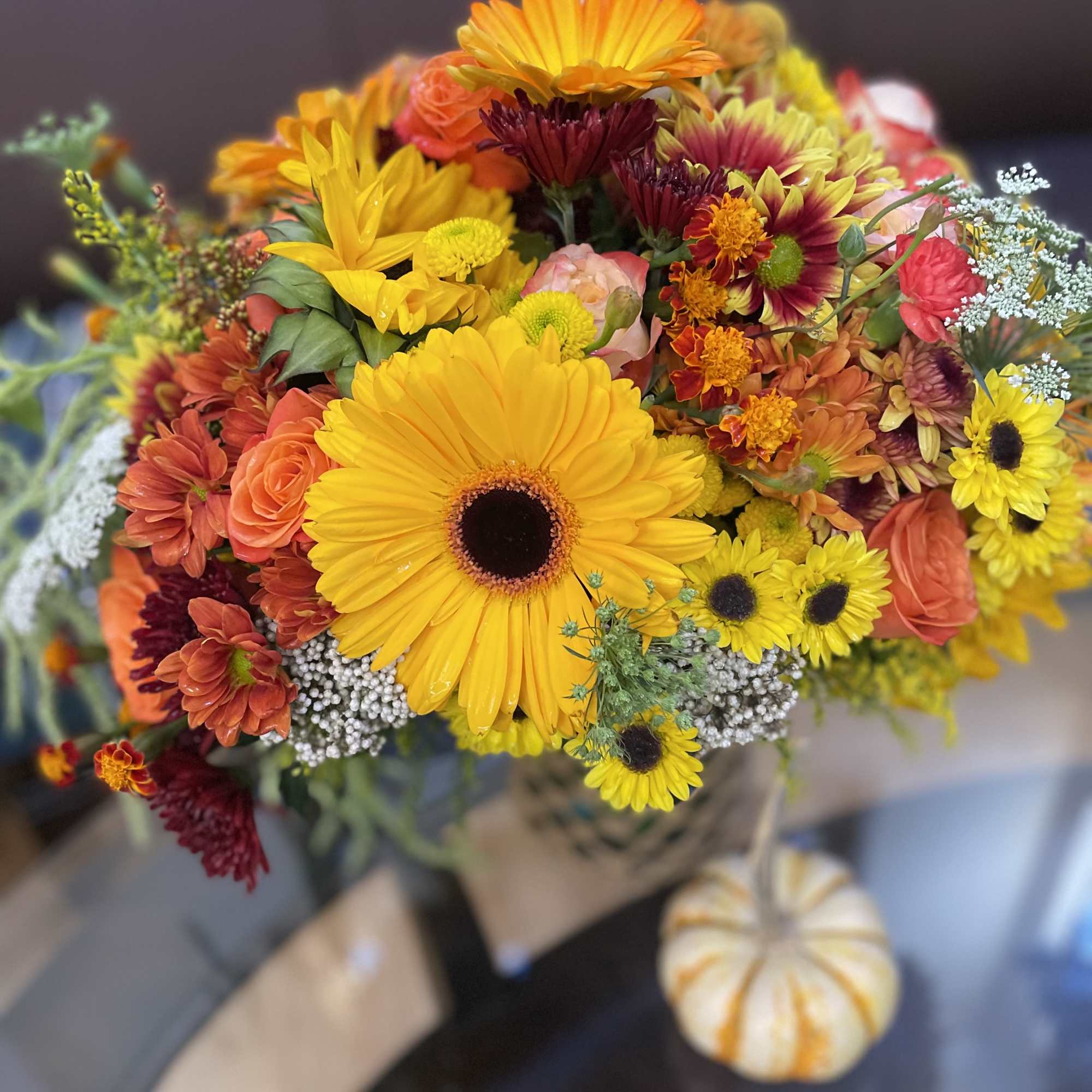 Vibrant flowers to express gratitude ! 