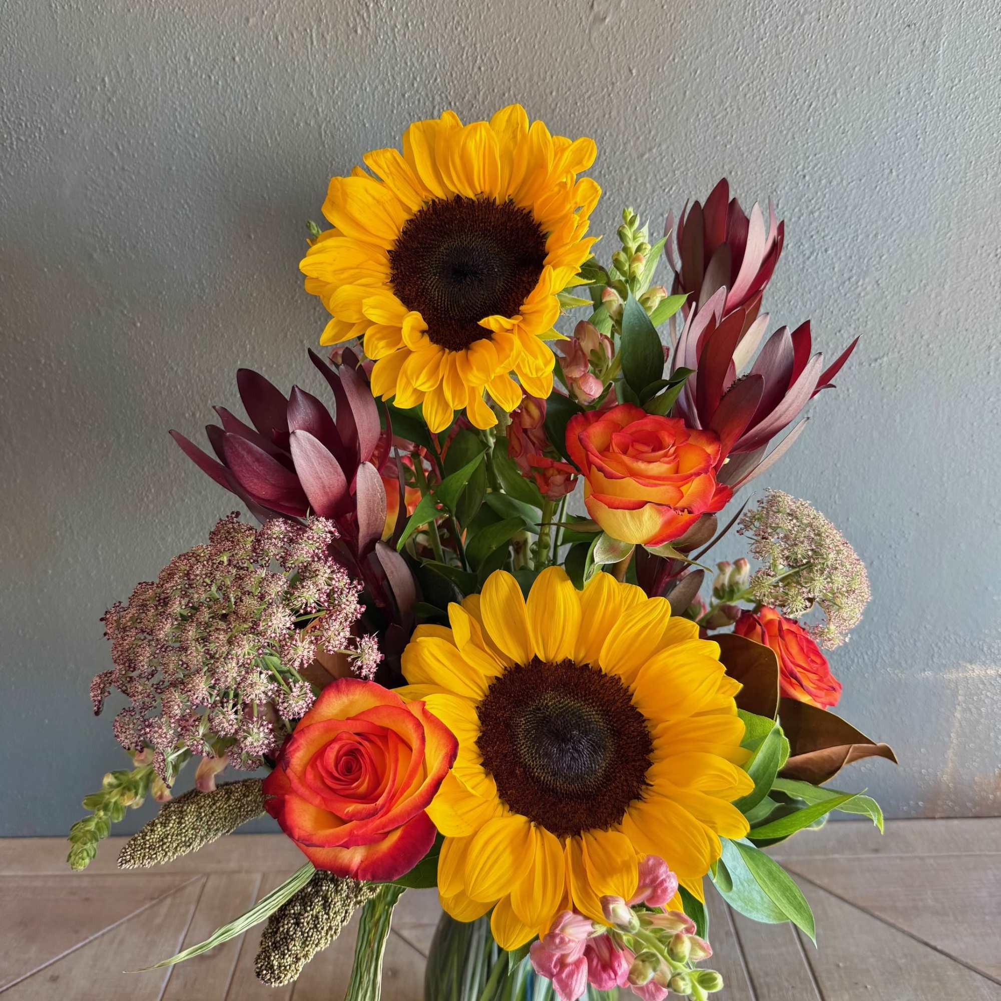 Have someone singing your praises when they receive this beautiful arrangement featuring