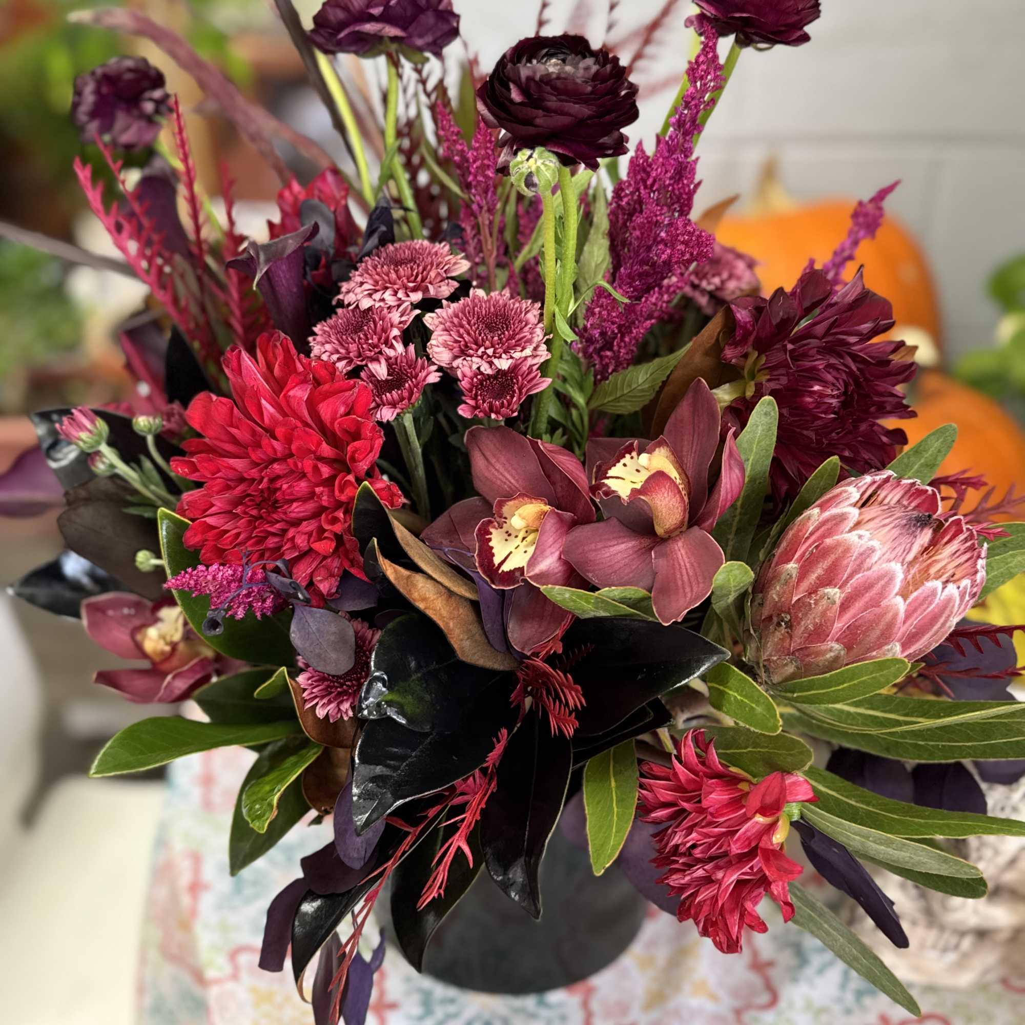 Let our florist design a spooky arrangement for you or tell us Let our florist design a spooky arrangement for you or tell us