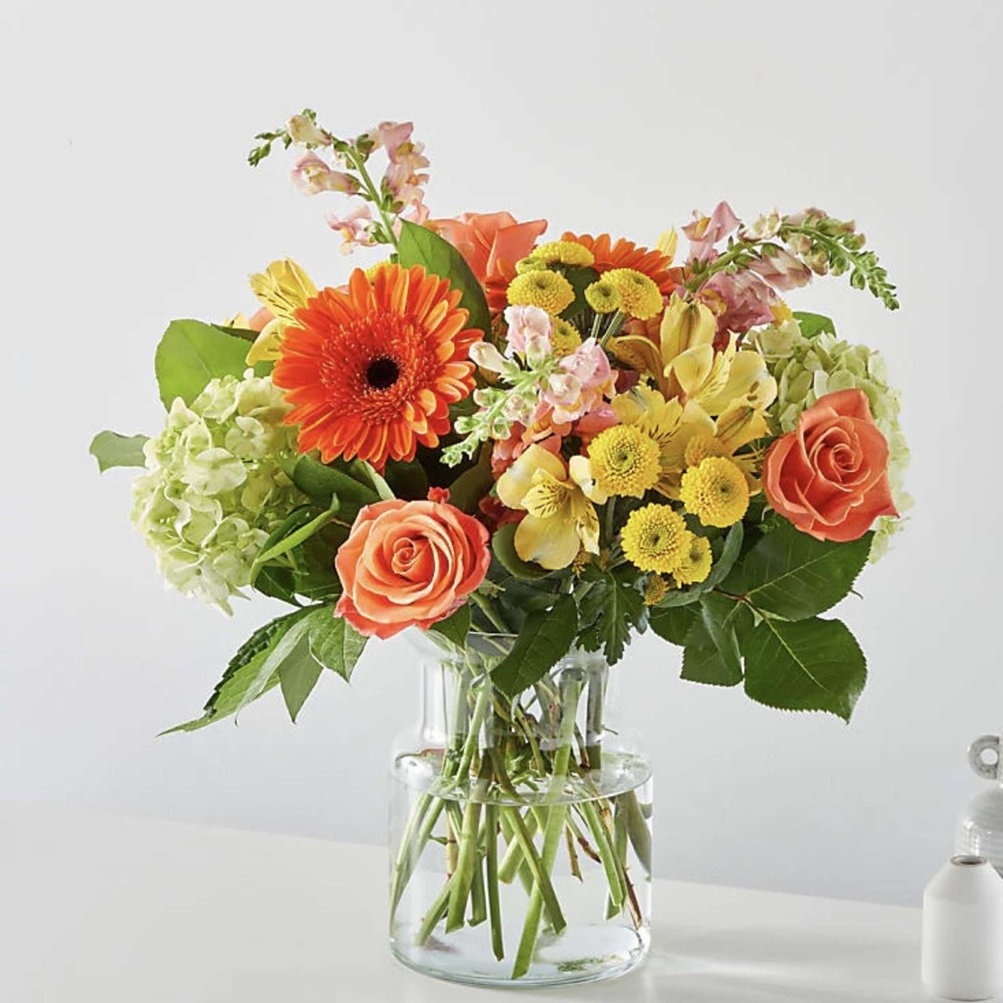 The spirit of a sunny autumn day in a beautiful bouquet. This