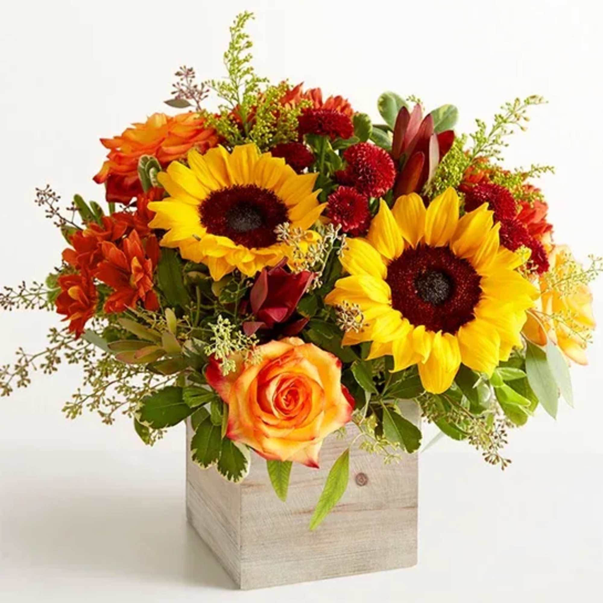 EXCLUSIVE The color and charm of an autumn country harvest inspired our