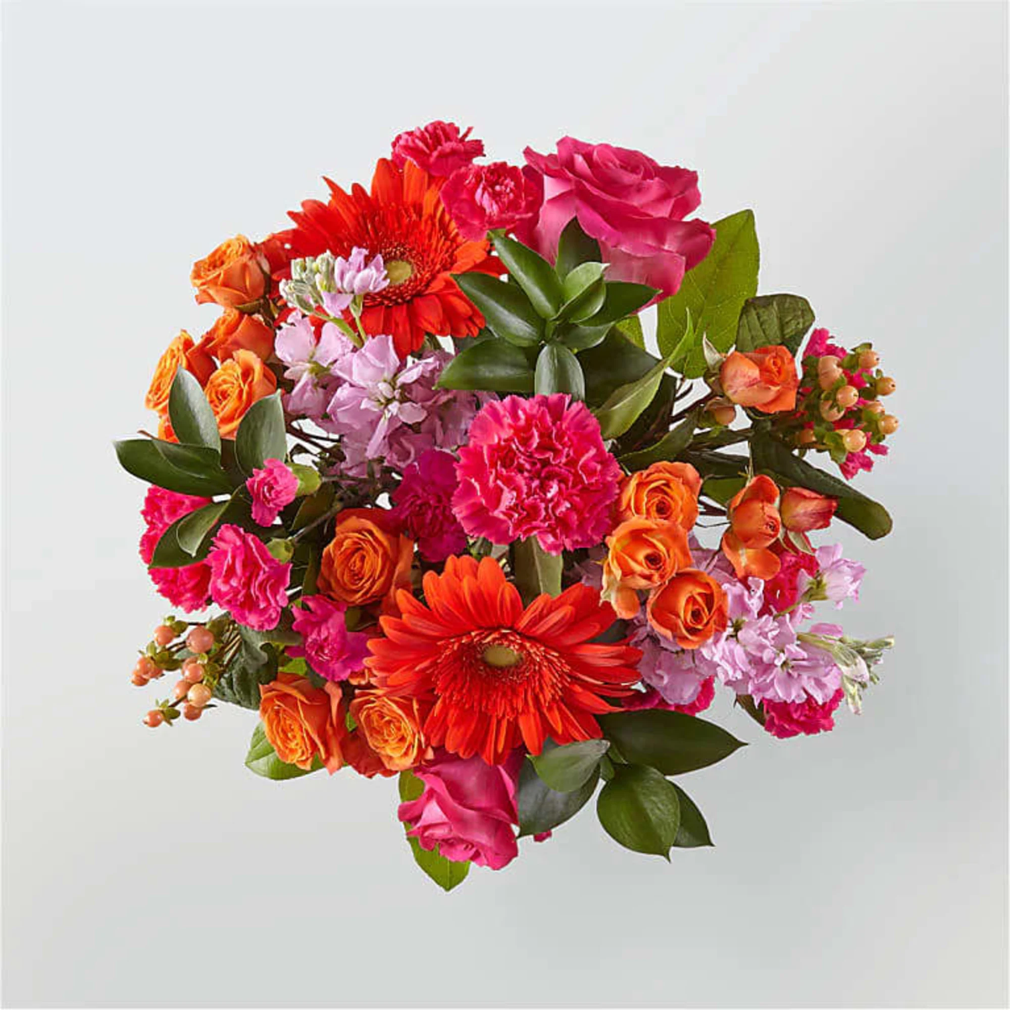 The Fiesta Bouquet is composed of a lively mix, fit to celebrate