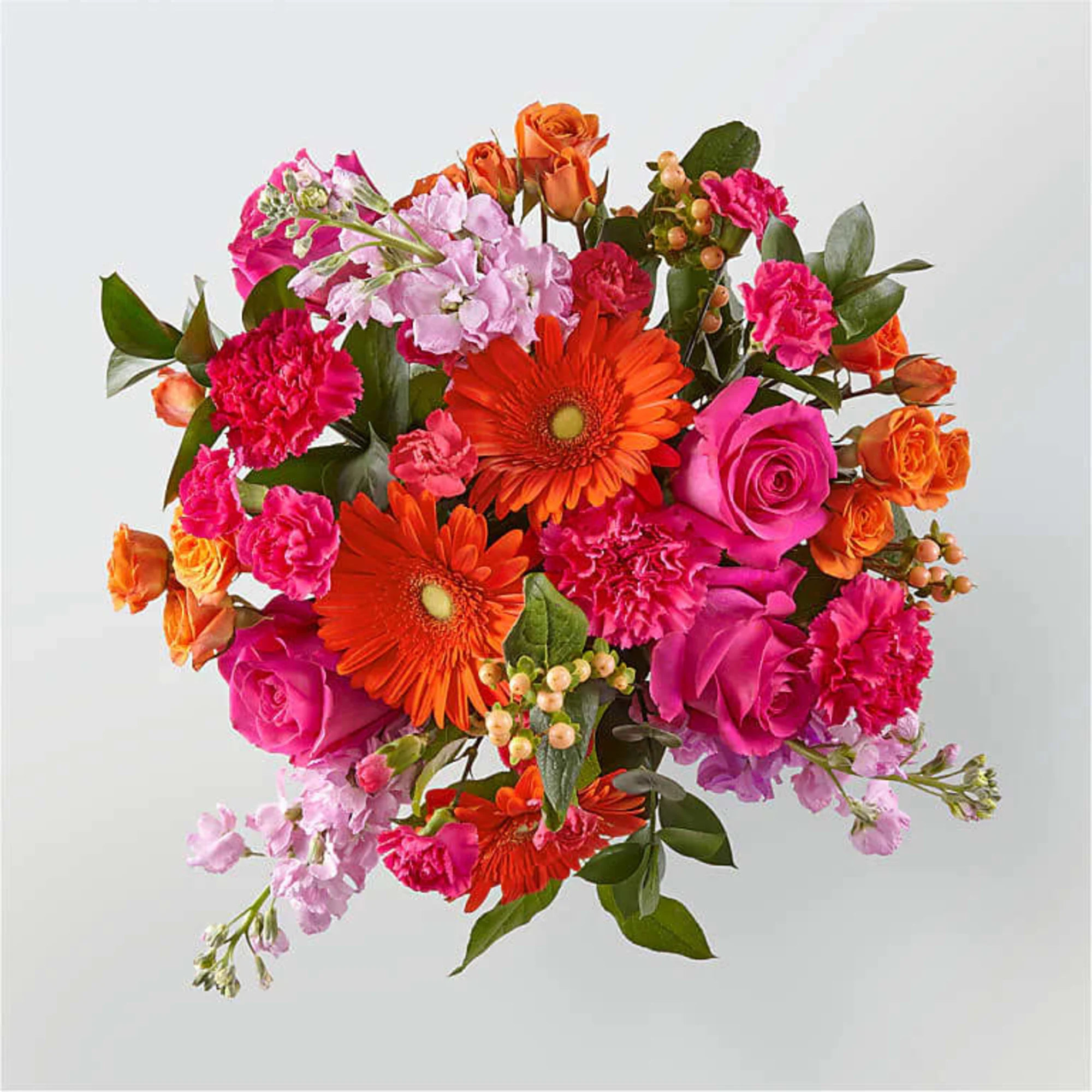 The Fiesta Bouquet is composed of a lively mix, fit to celebrate
