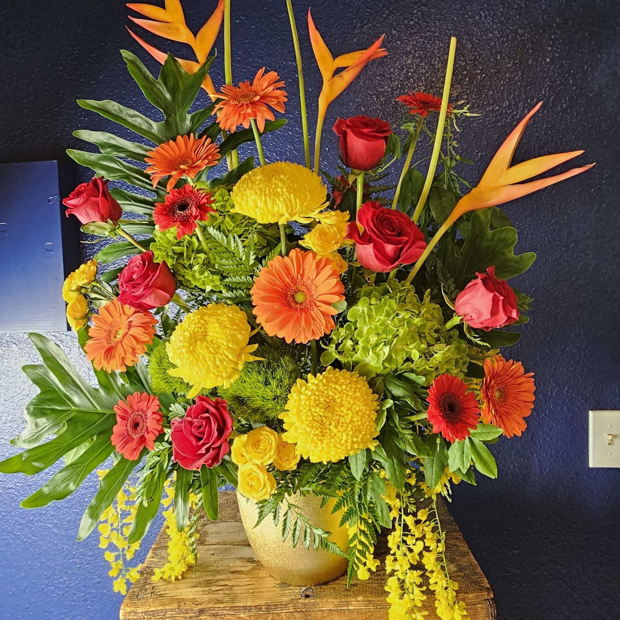 Arrangements for all occasions. These large bouquets all have a variety of