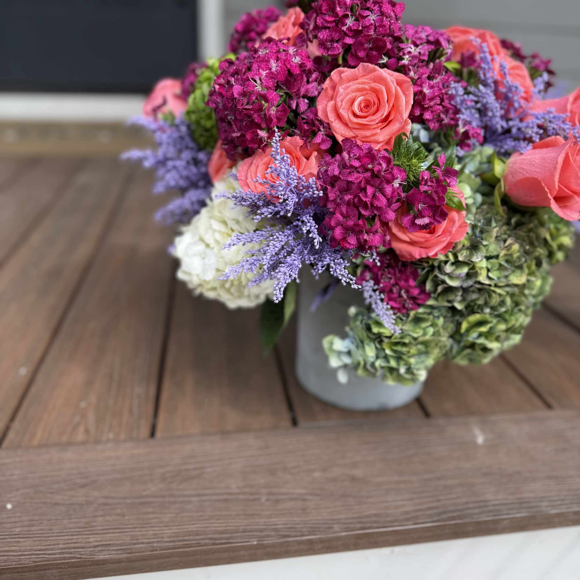 A lively and eye-catching arrangement designed to bring joy and energy to