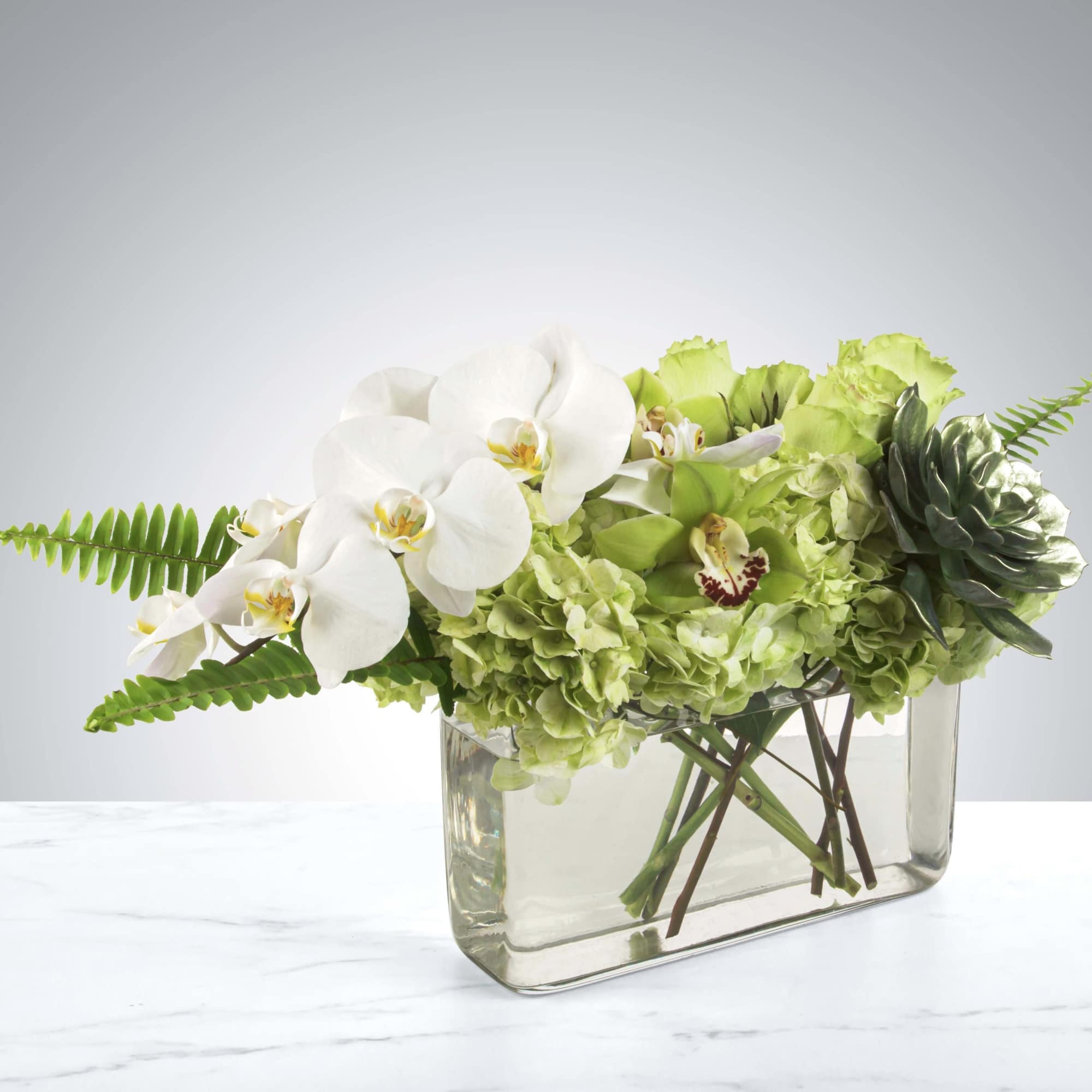 A rabbits foot is good but a lucky flower arrangement is better!