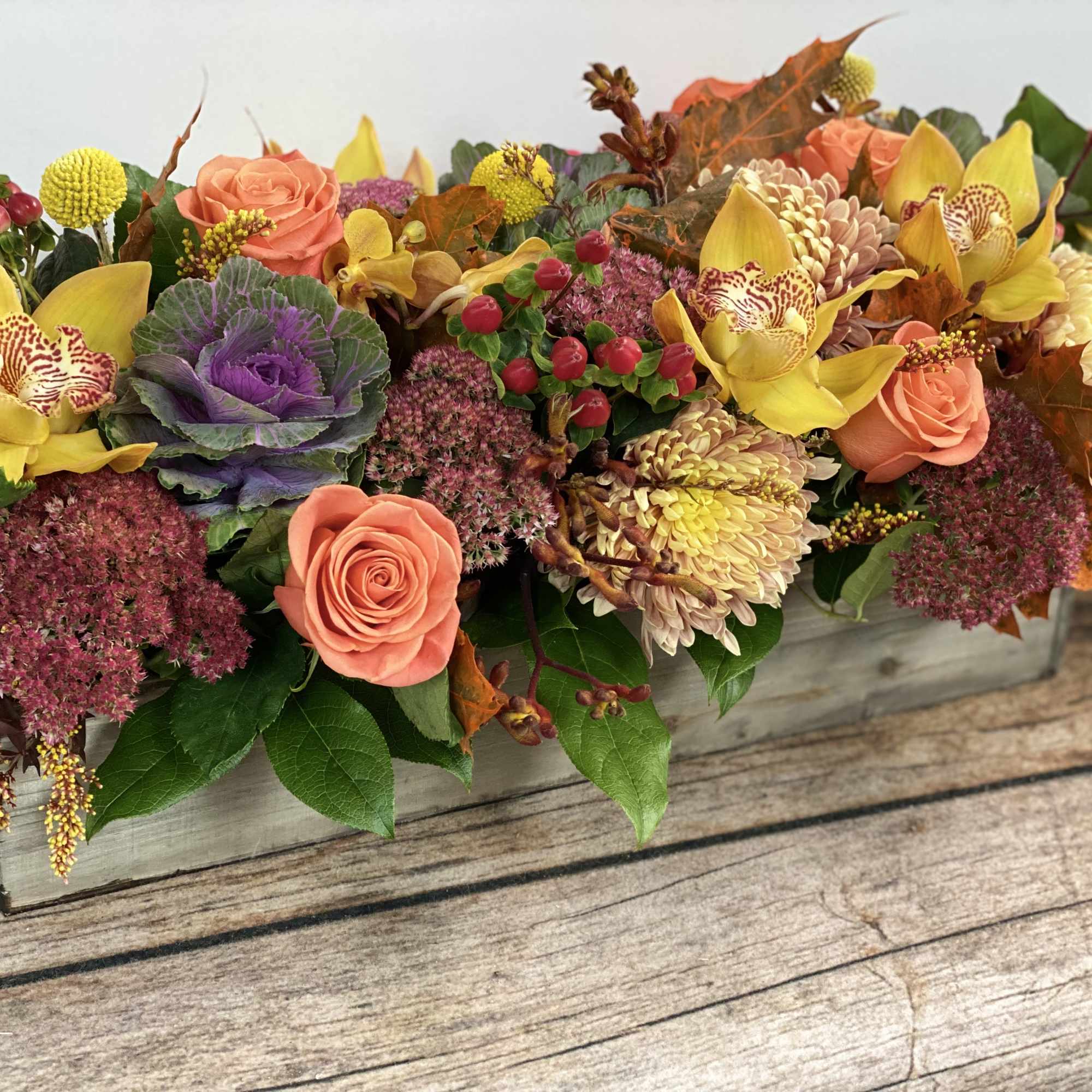 Approximately 26&quot; long, this impressive piece will outshine the meal! Filled with