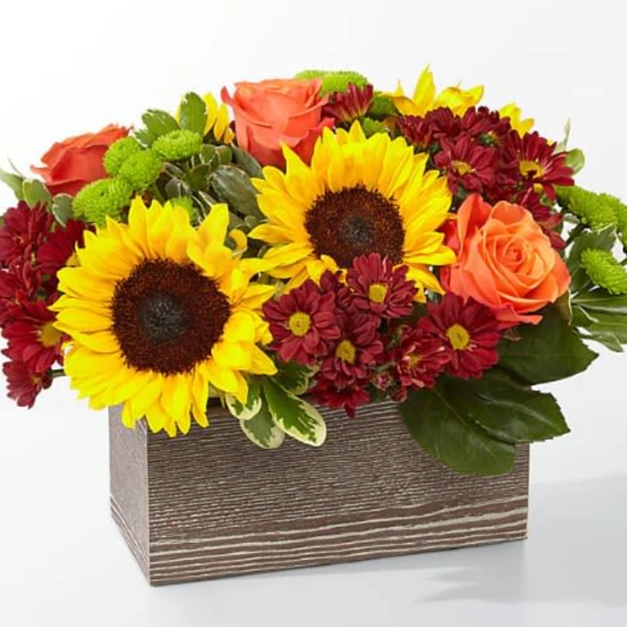 Delight your friends and family with an assortment of bright Autumn colors