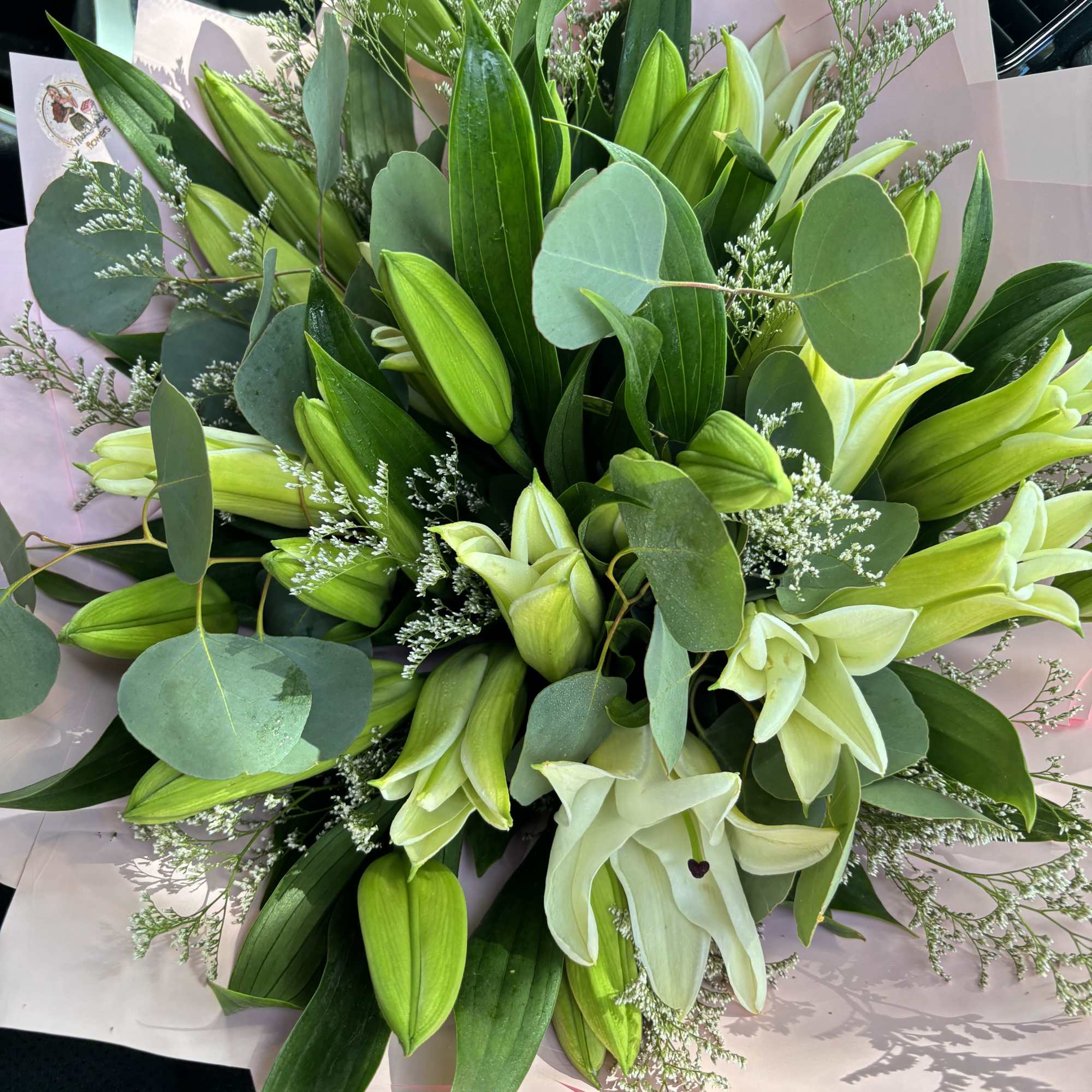 A timeless expression of grace and sophistication, our White Lily Bouquet is