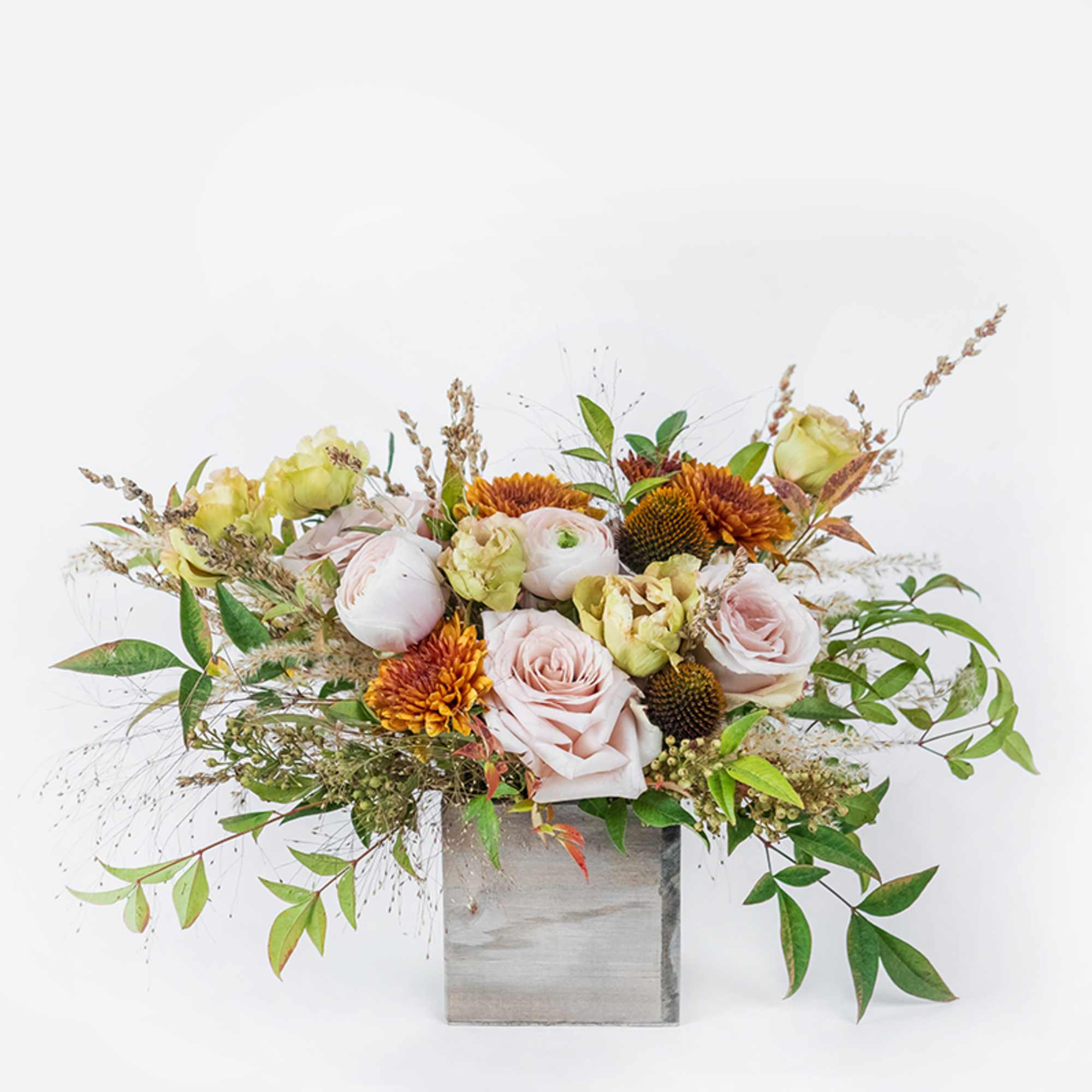 Our Sweater Weather arrangement is the perfect blend of cozy and elegant.