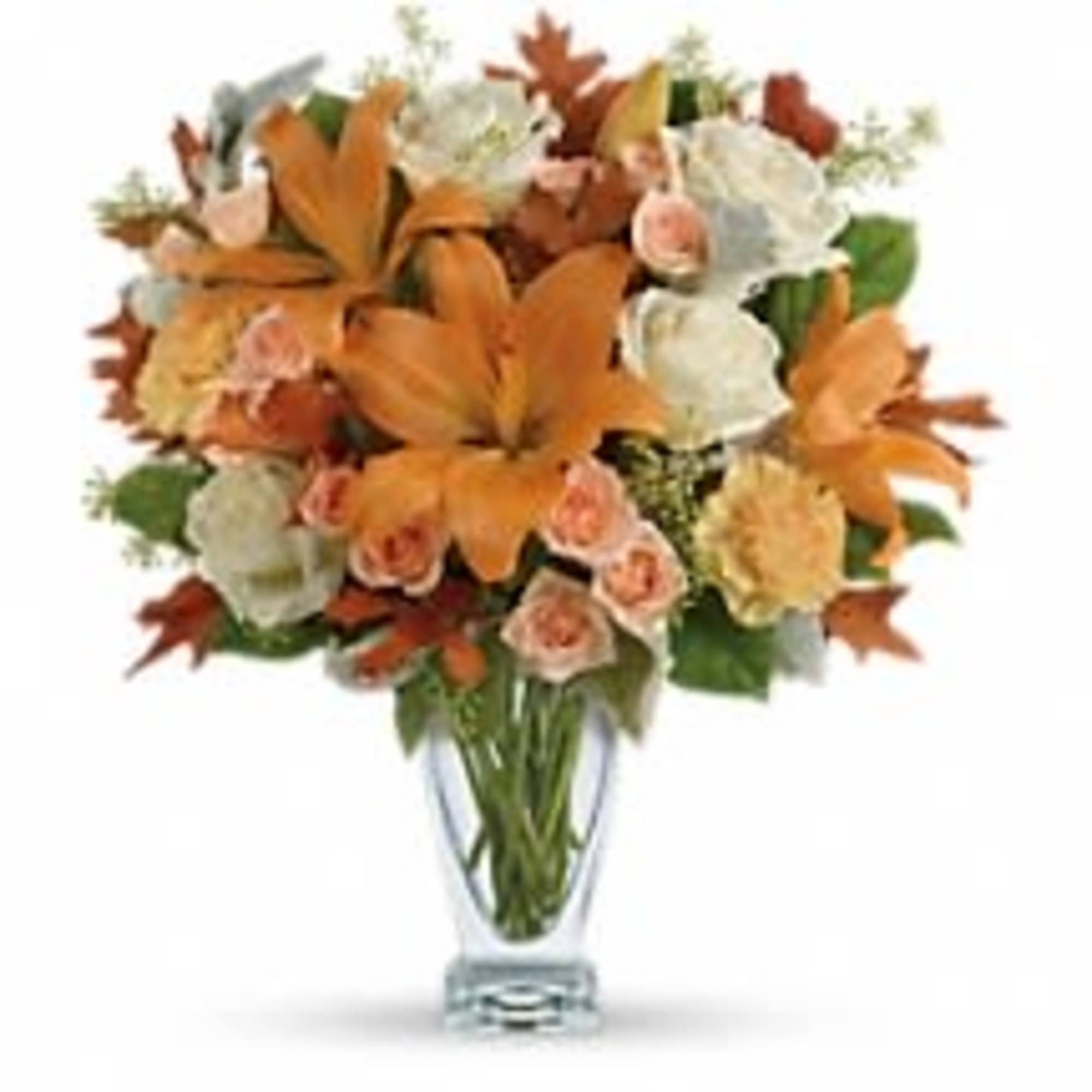 Absolutely exquisite! This bouquet is a fall flower fantasy come true. All