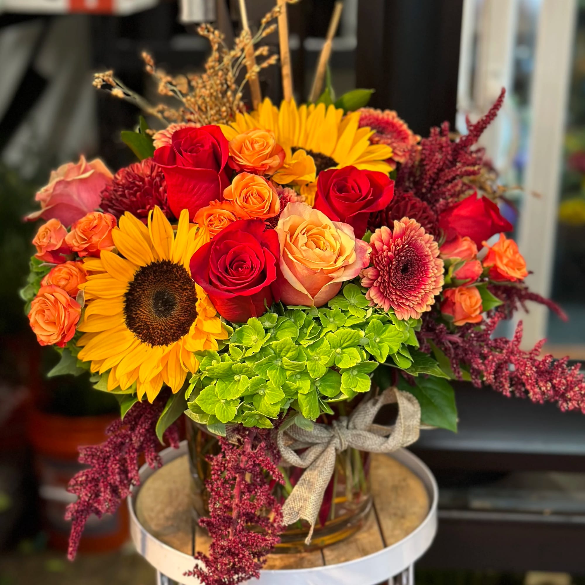 This warm and vibrant mix is great for the loved one in