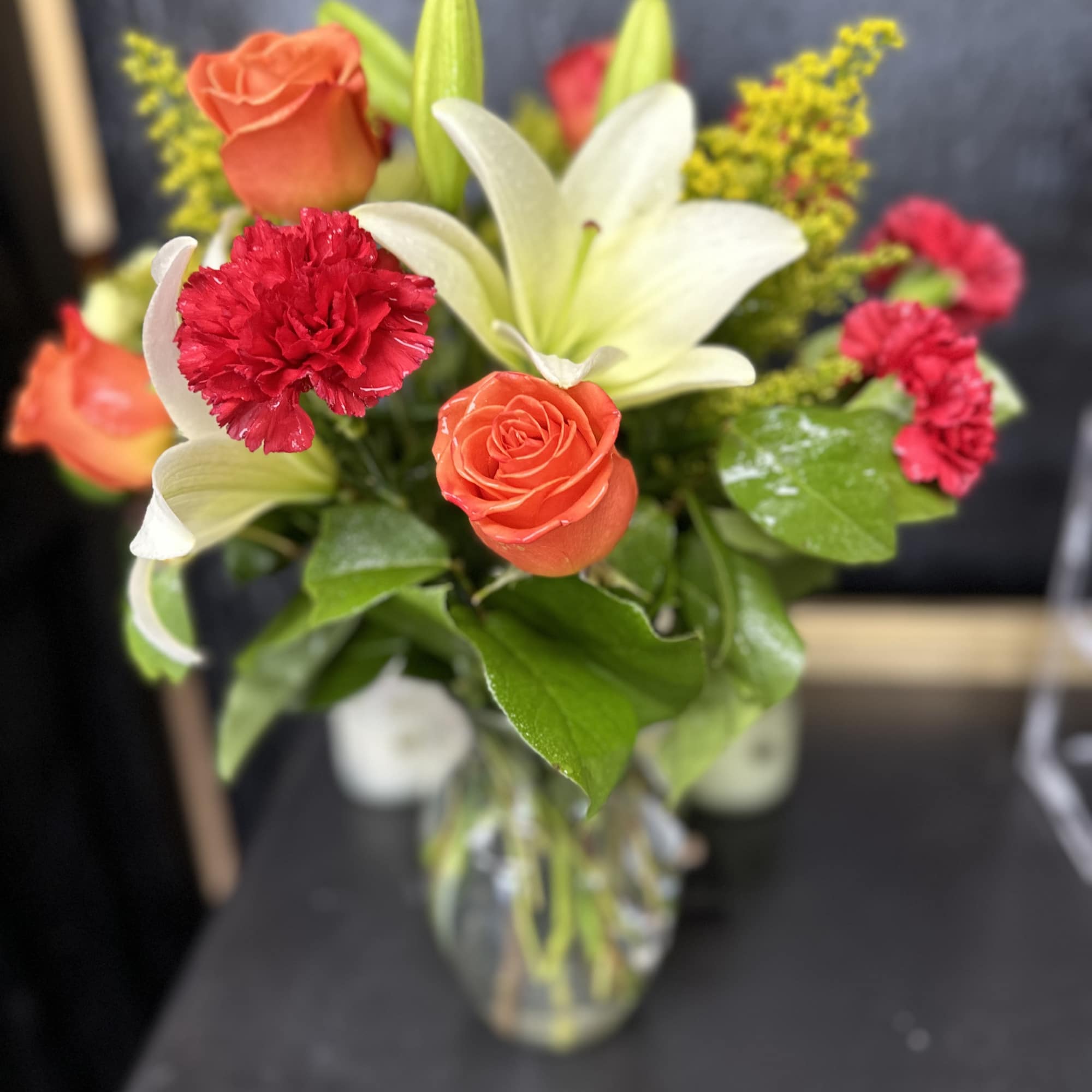 Add a bright touch to any room with a fiery mix of