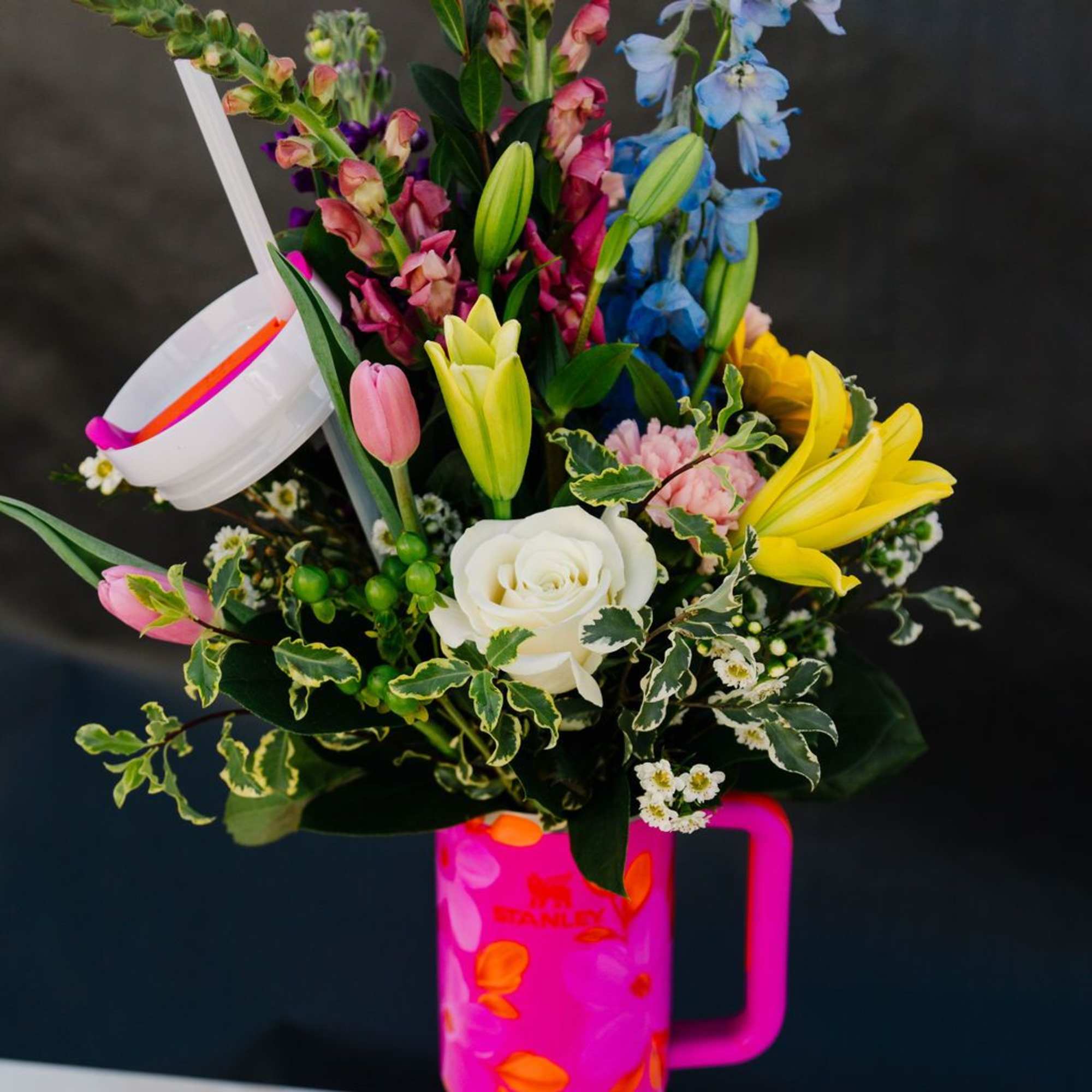 Brighten her Mother&rsquo;s Day with Petal Pop &mdash; a bold, joy-filled arrangement