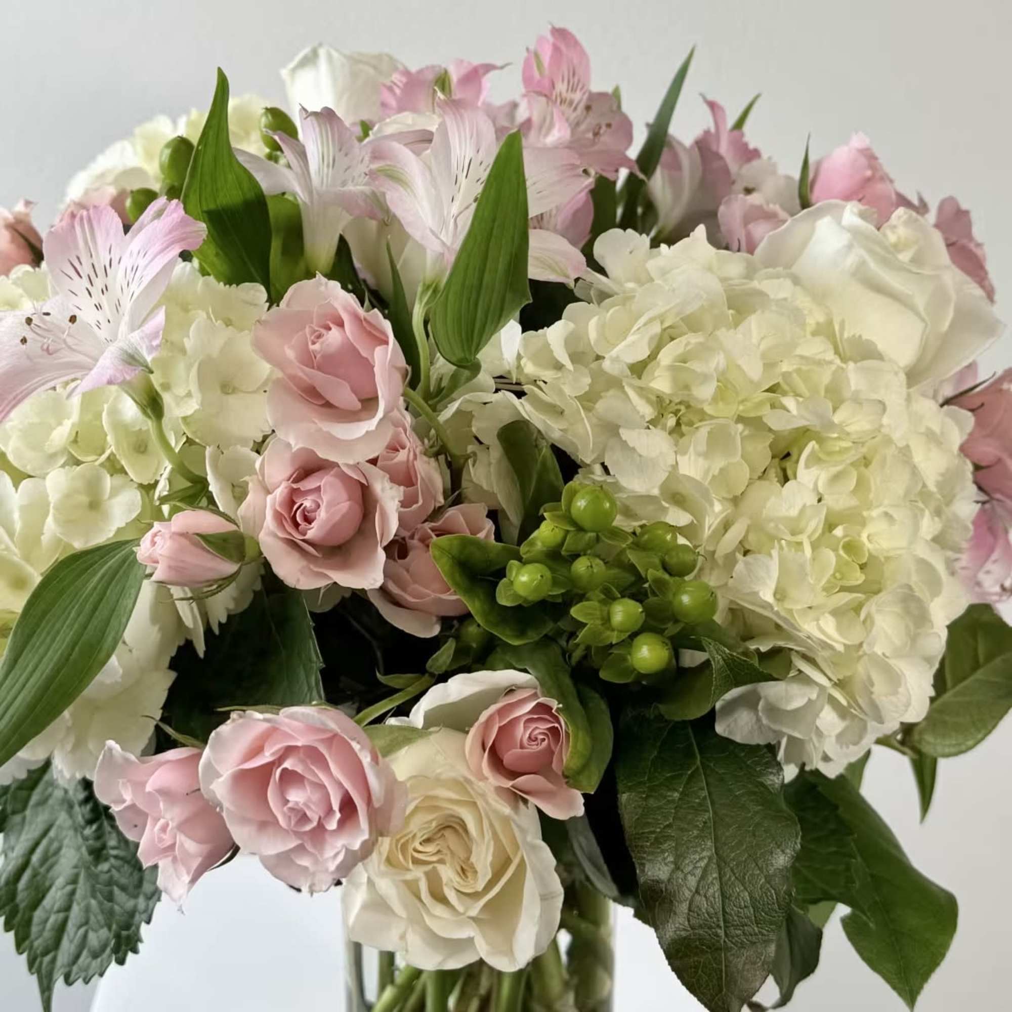 Step to a whimsical daydream with the Parisian Stroll bouquet from Flower