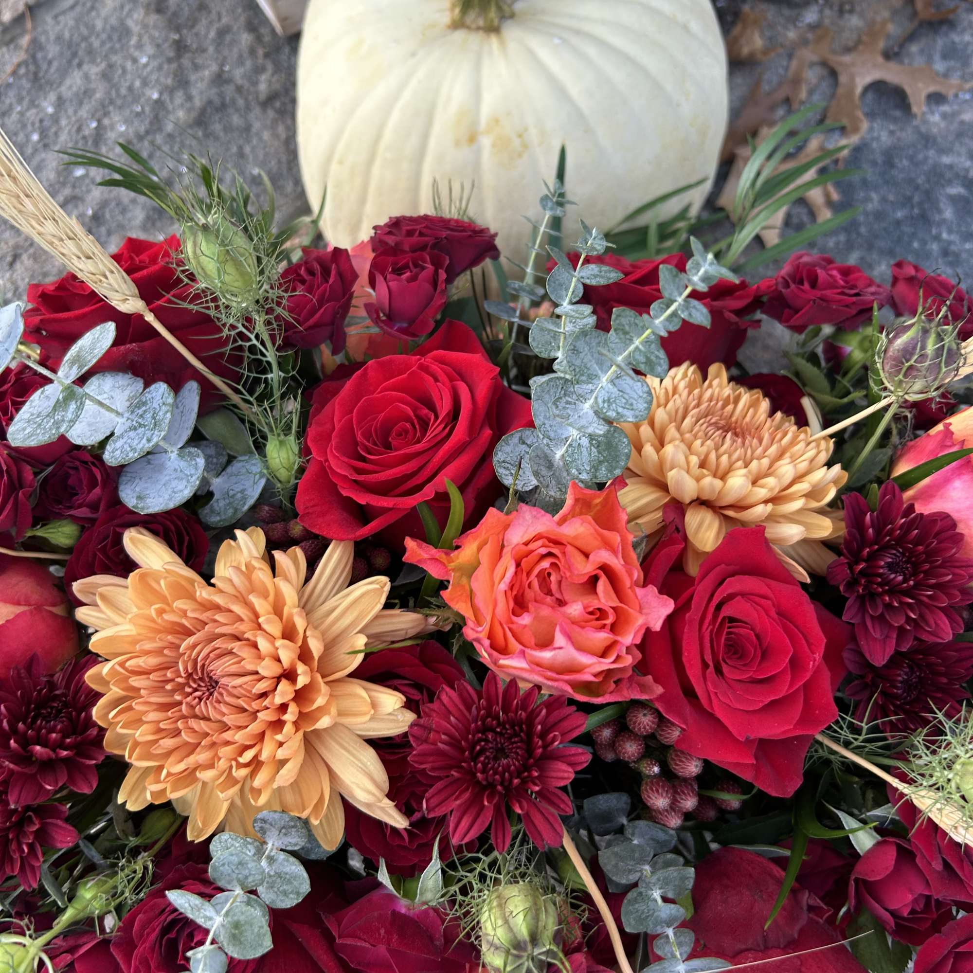 We love the fall season and with that comes beautiful blooms in
