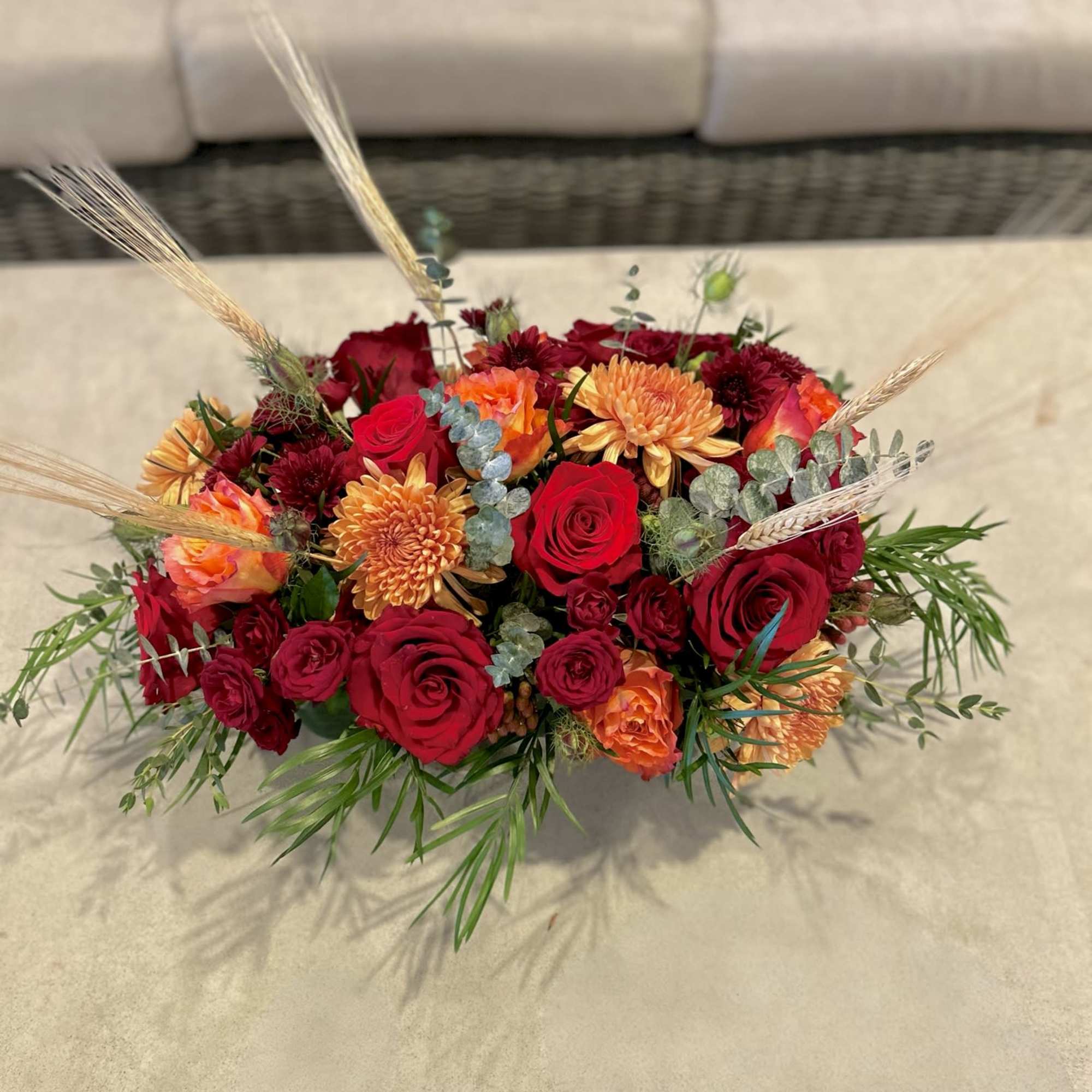 We love the fall season and with that comes beautiful blooms in