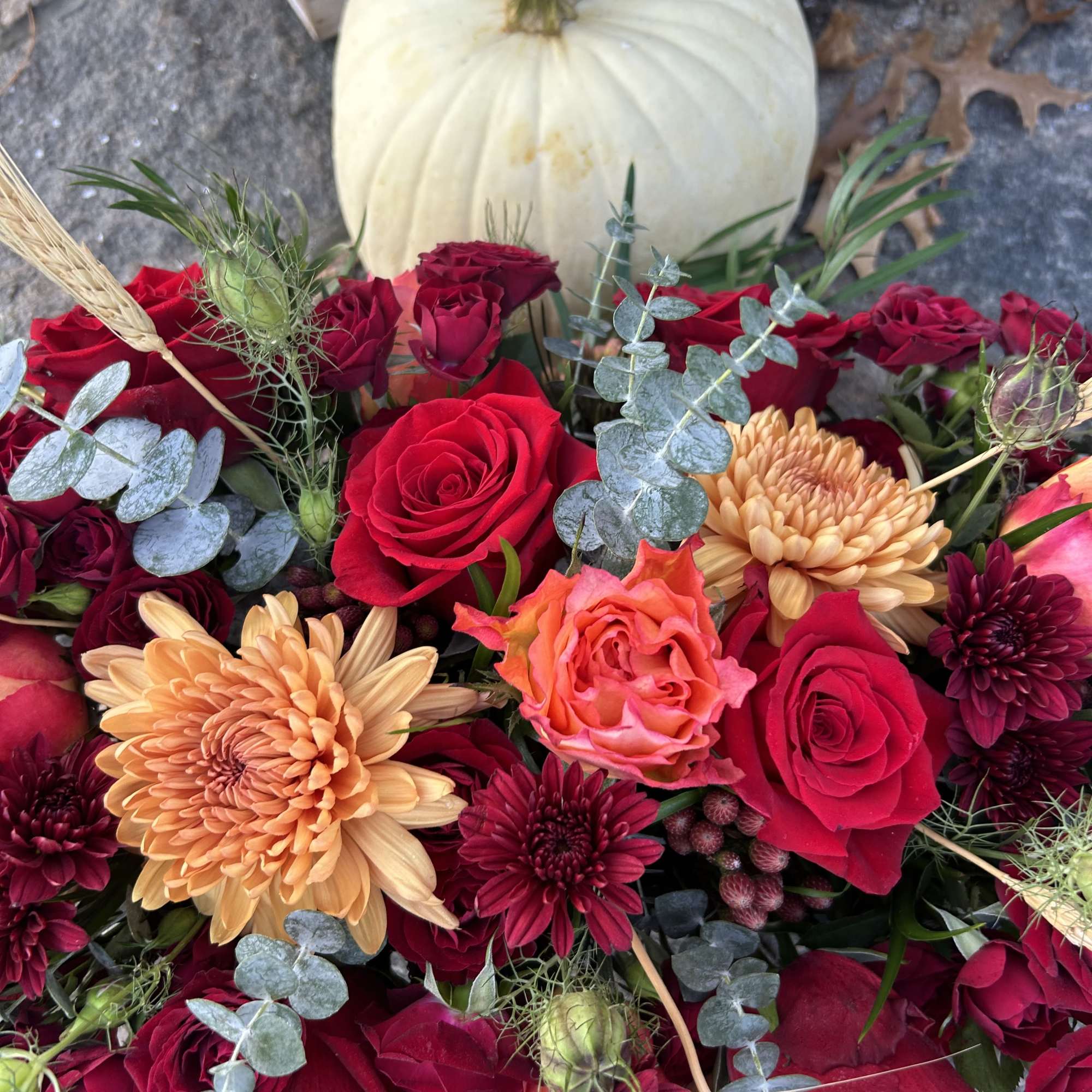 We love the fall season and with that comes beautiful blooms in