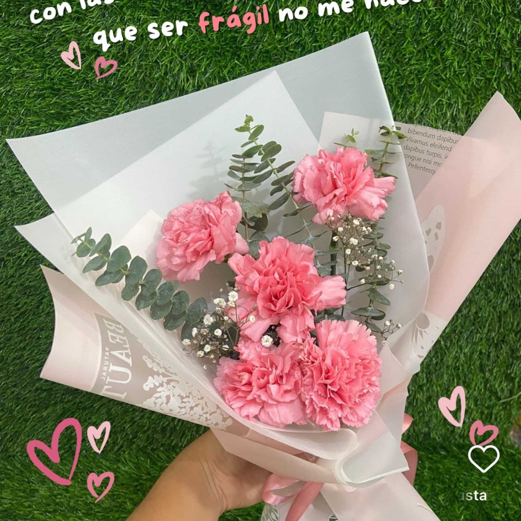 unidad de 3 o 5 rosas