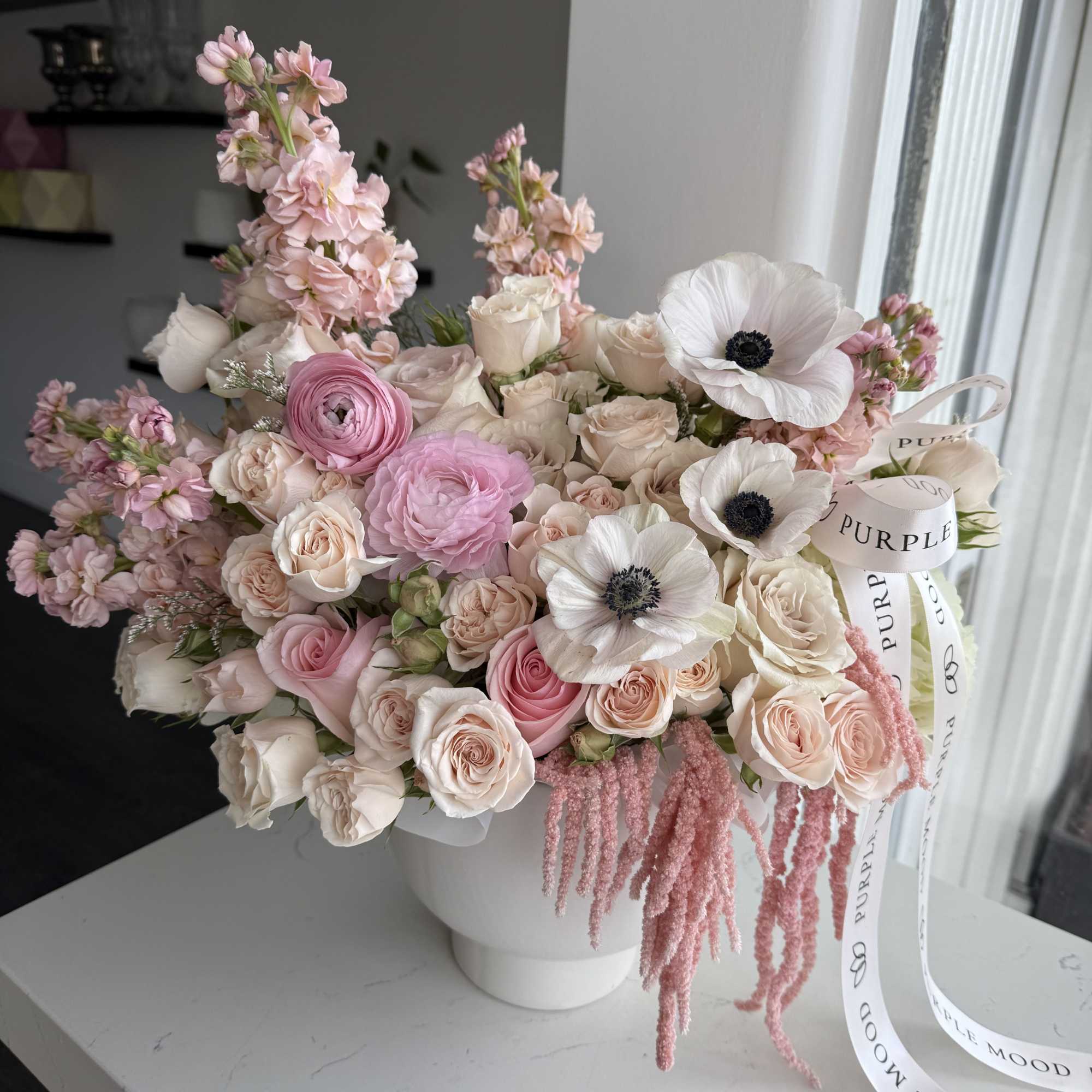 Our Designer’s Choice Vase offers a one-of-a-kind floral arrangement, expertly crafted by Our Designer’s Choice Vase offers a one-of-a-kind floral arrangement, expertly crafted by