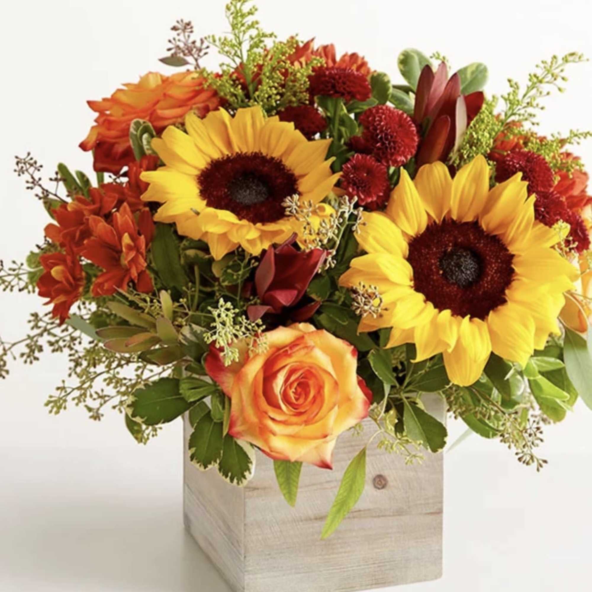 EXCLUSIVE The color and charm of an autumn country harvest inspired our