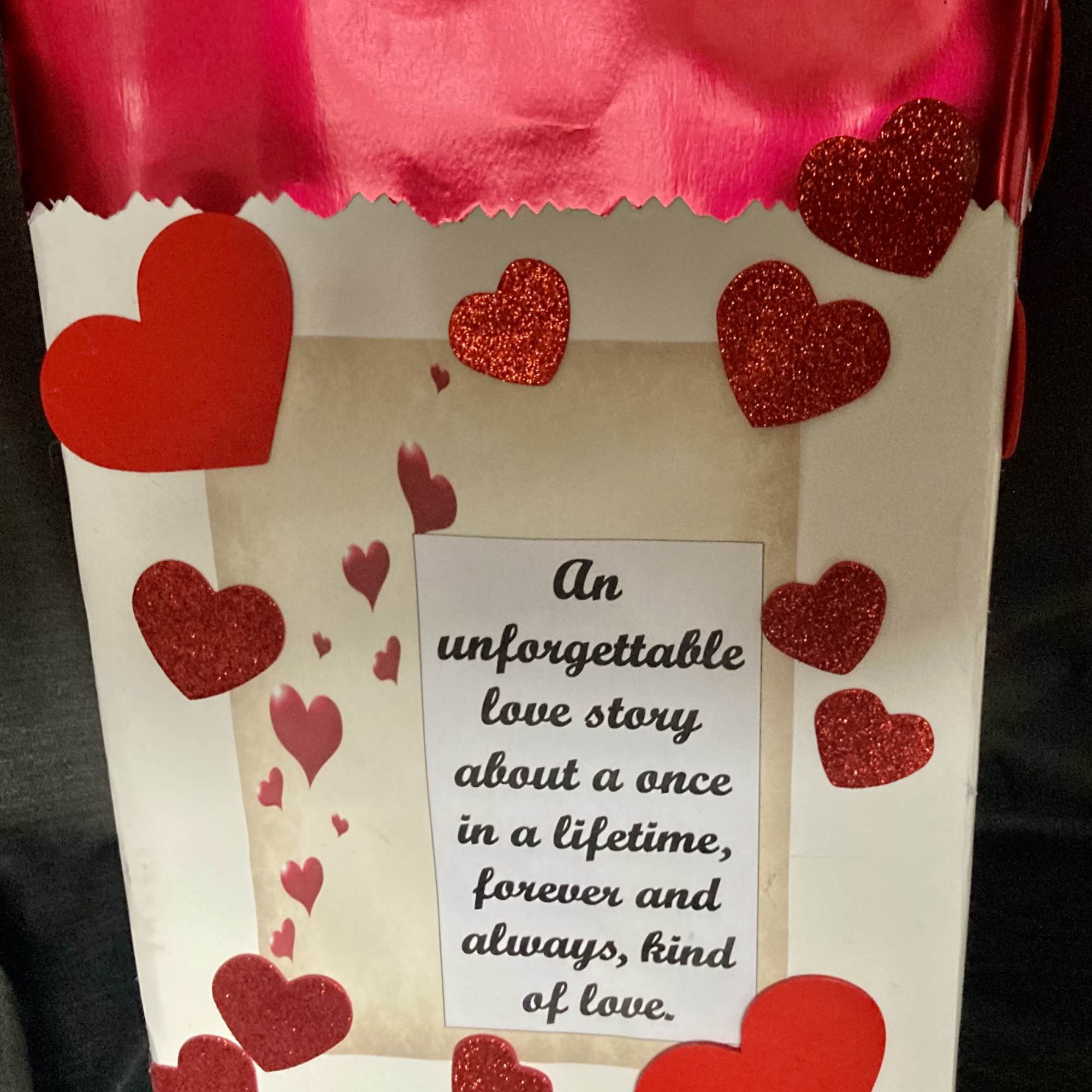 SEASONAL BLOOMS BUILT INTO A BOOK BOX.