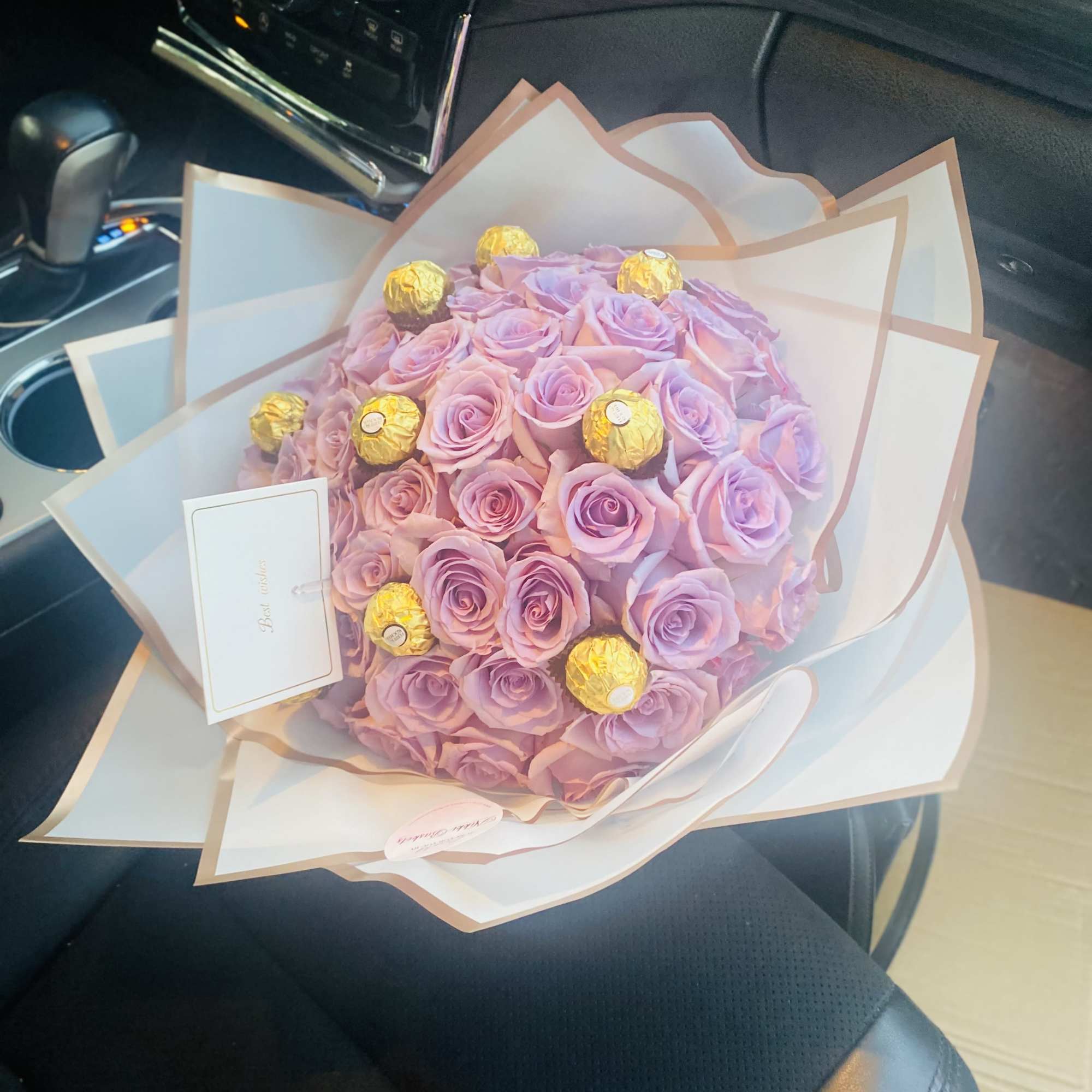 Purple tone may change depending on availability