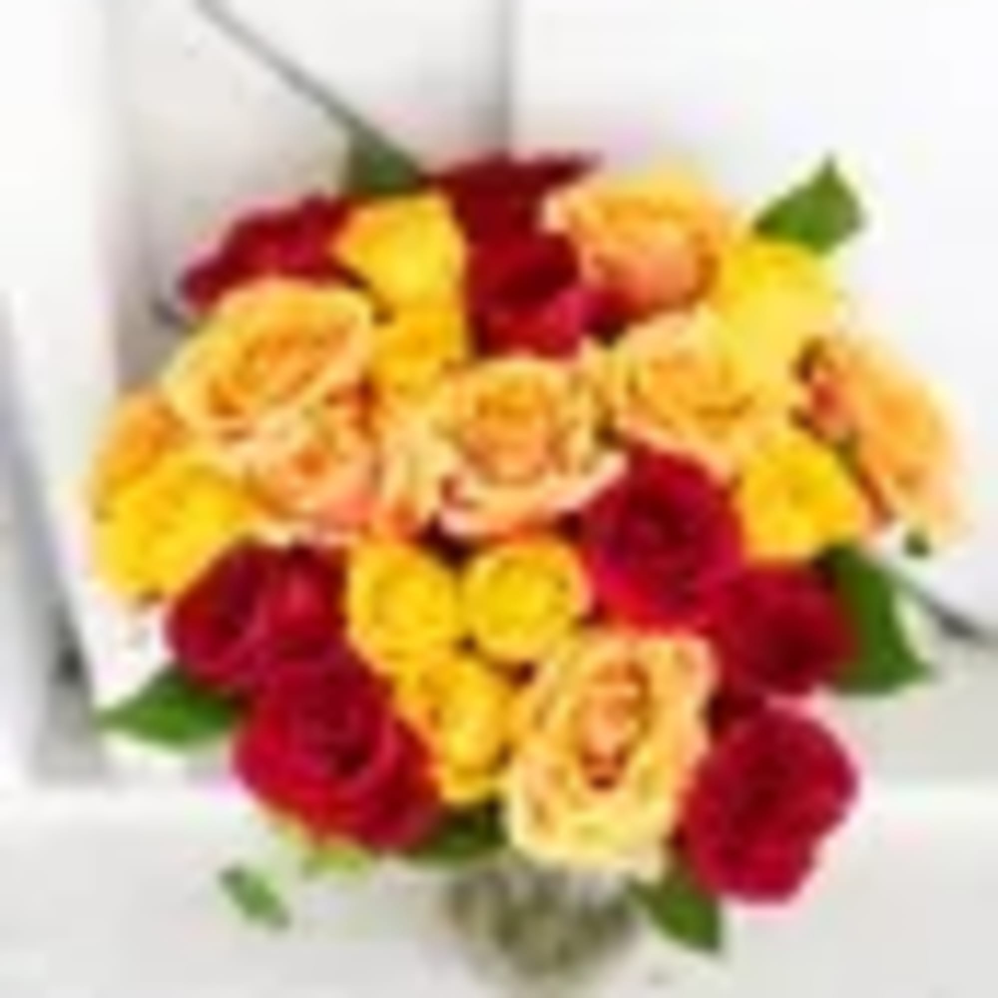 Send them beautiful flowers reflecting the colors of Autumn. This bouquet features