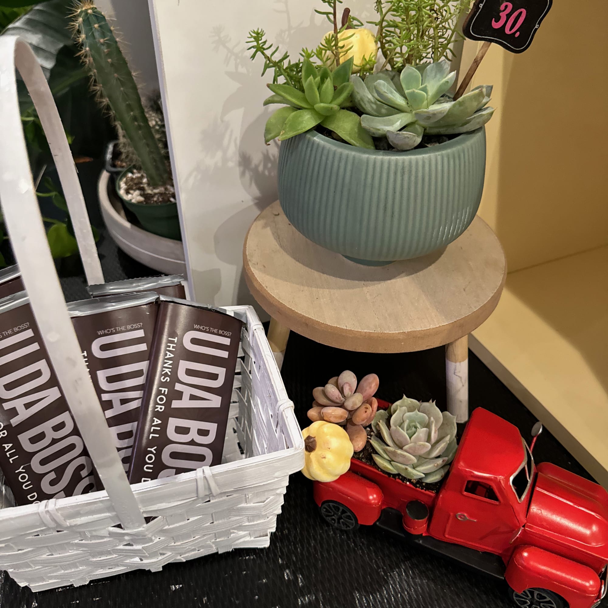 We have something for everyone. Please indicate in the special instructions if