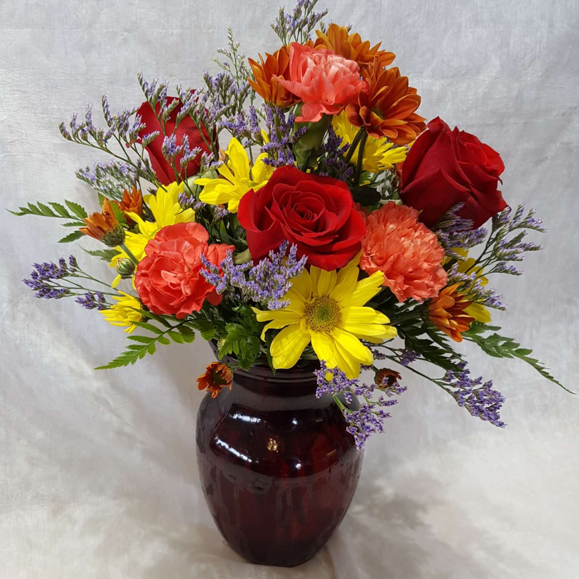 This bouquet is a sweetly demure way to show someone you care.