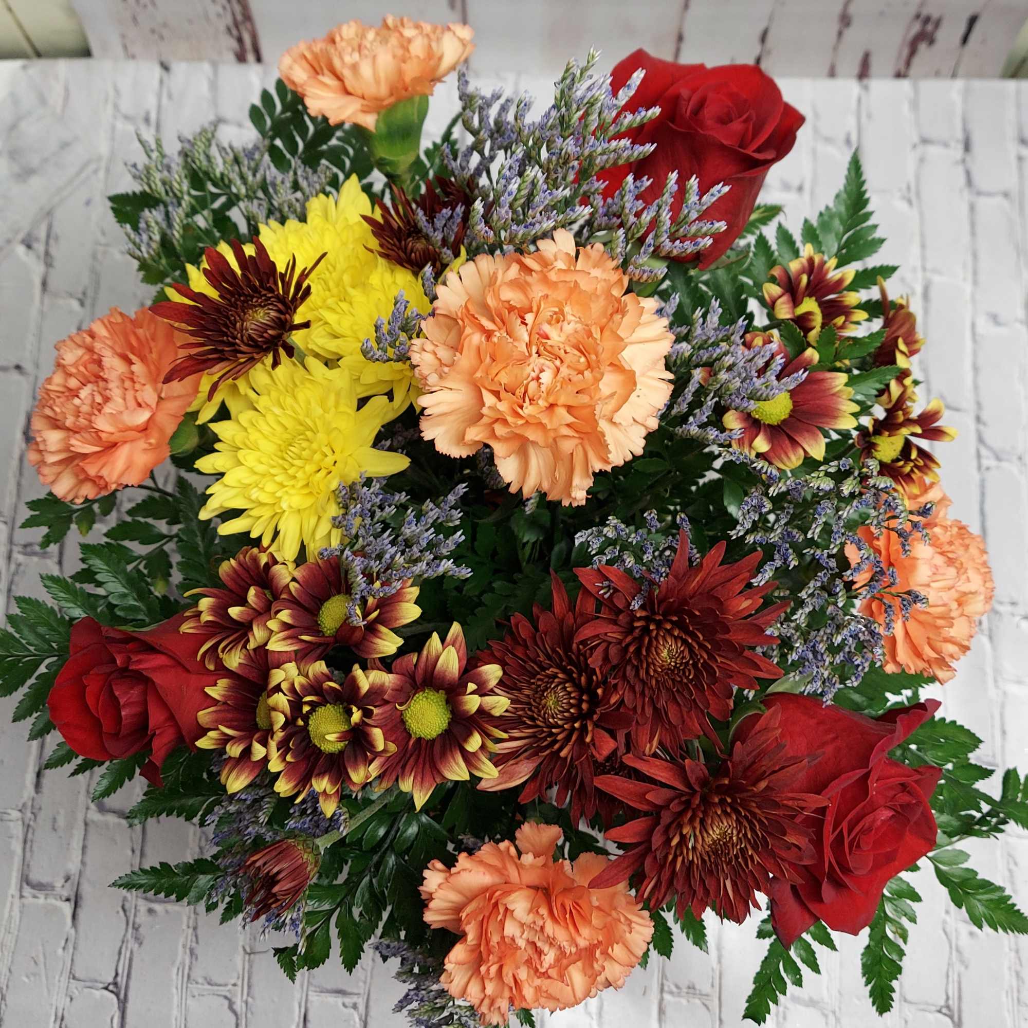 This bouquet is a sweetly demure way to show someone you care.