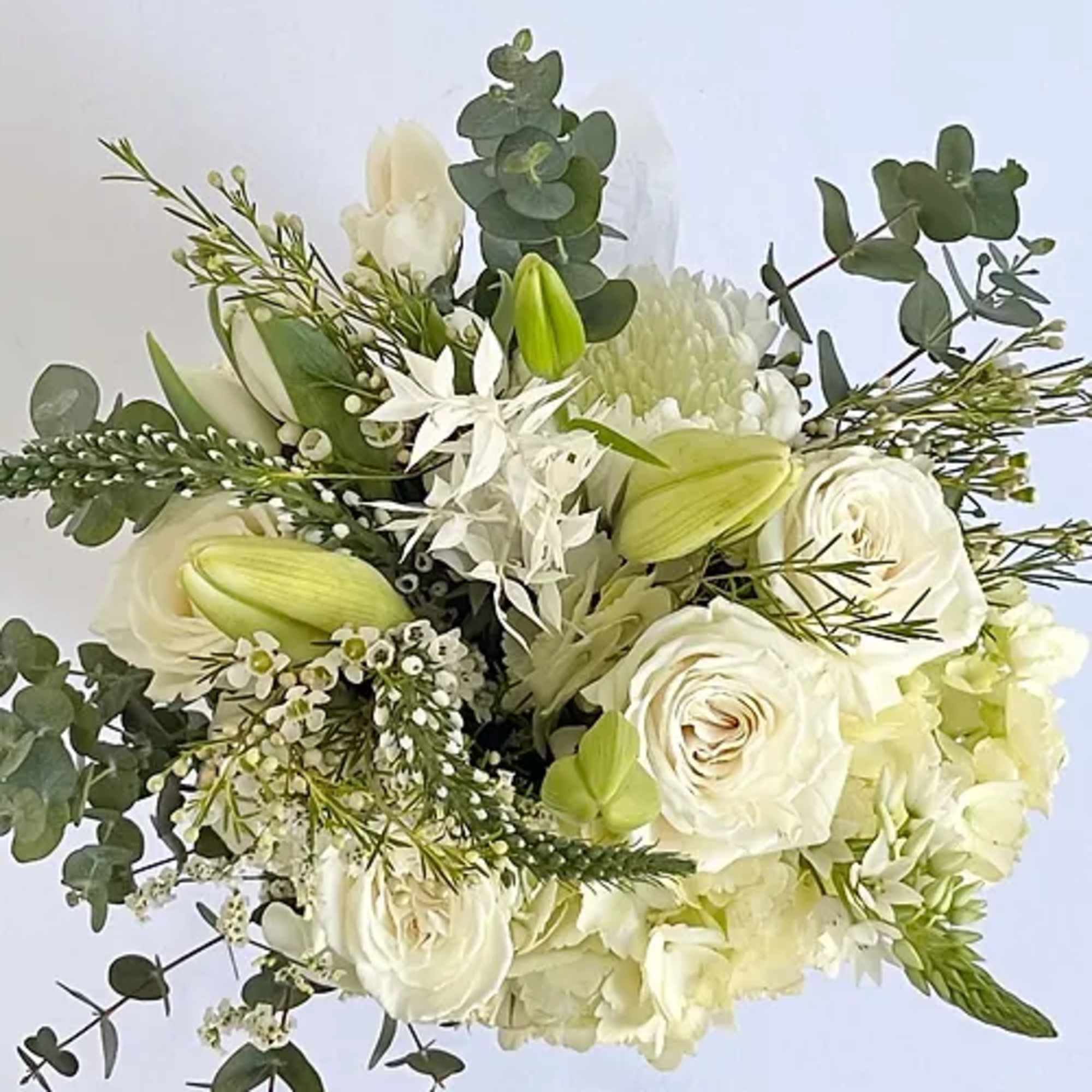 Available in pink, red, or white.  Our gorgeous hat box bursting