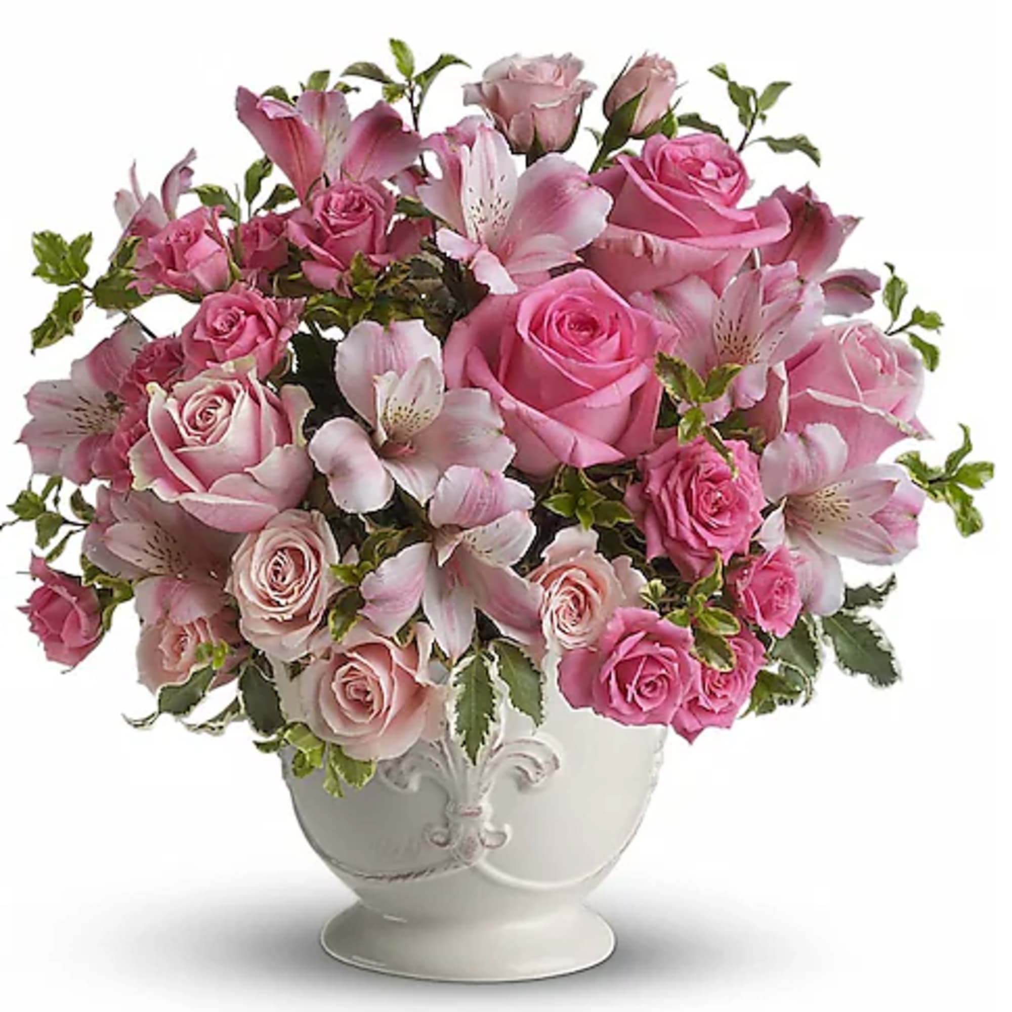 As strong as it is soft, the color pink as it is