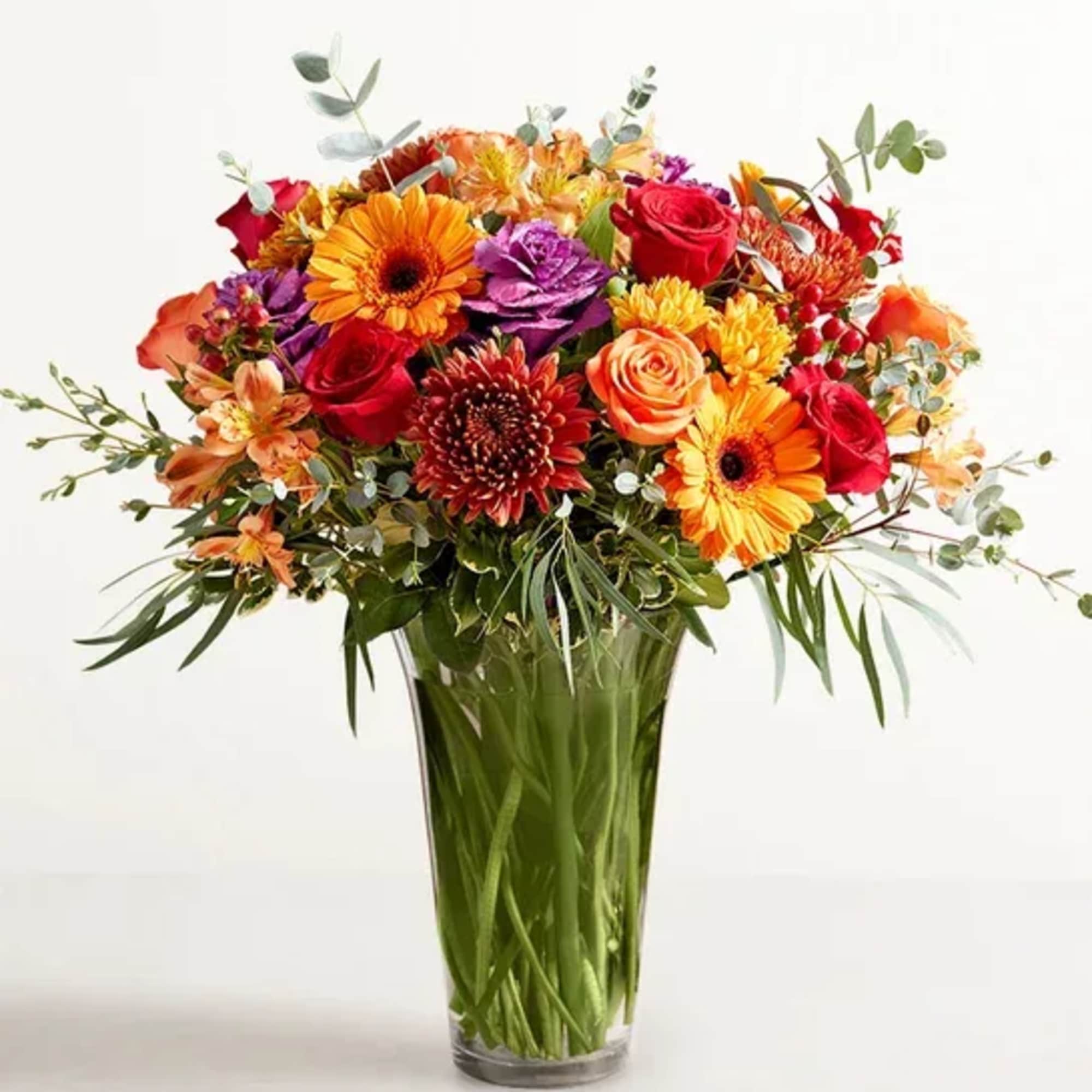We’ve taken one of our best-selling bouquet designs and filled it with We’ve taken one of our best-selling bouquet designs and filled it with