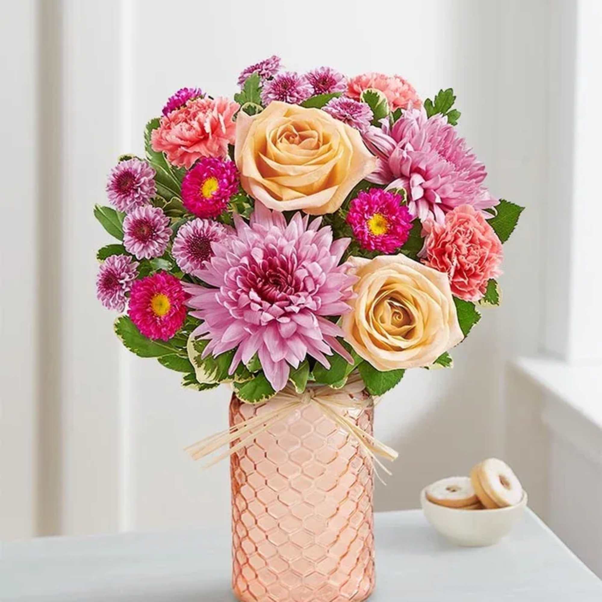Blush Posy™ Bouquet
EXCLUSIVE Like a field full of fresh picked flowers  Blush Posy™ Bouquet
EXCLUSIVE Like a field full of fresh picked flowers