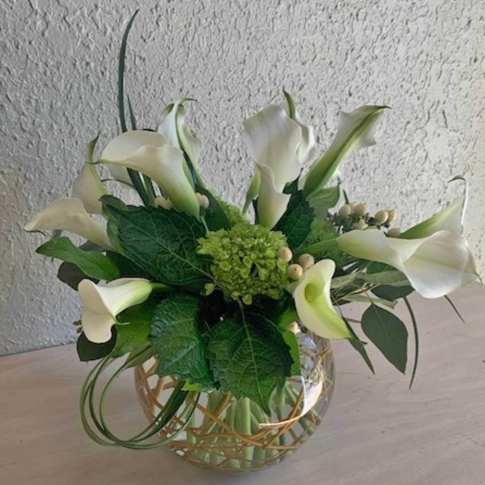 For a truly original gift, choose this glass bubble bowl lined with