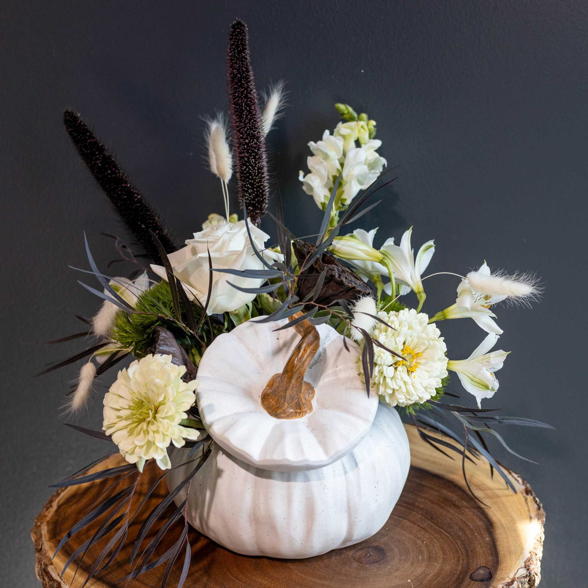 Not all ghosts are scary, some have great taste in flowers.

Casper&rsquo;s Garden