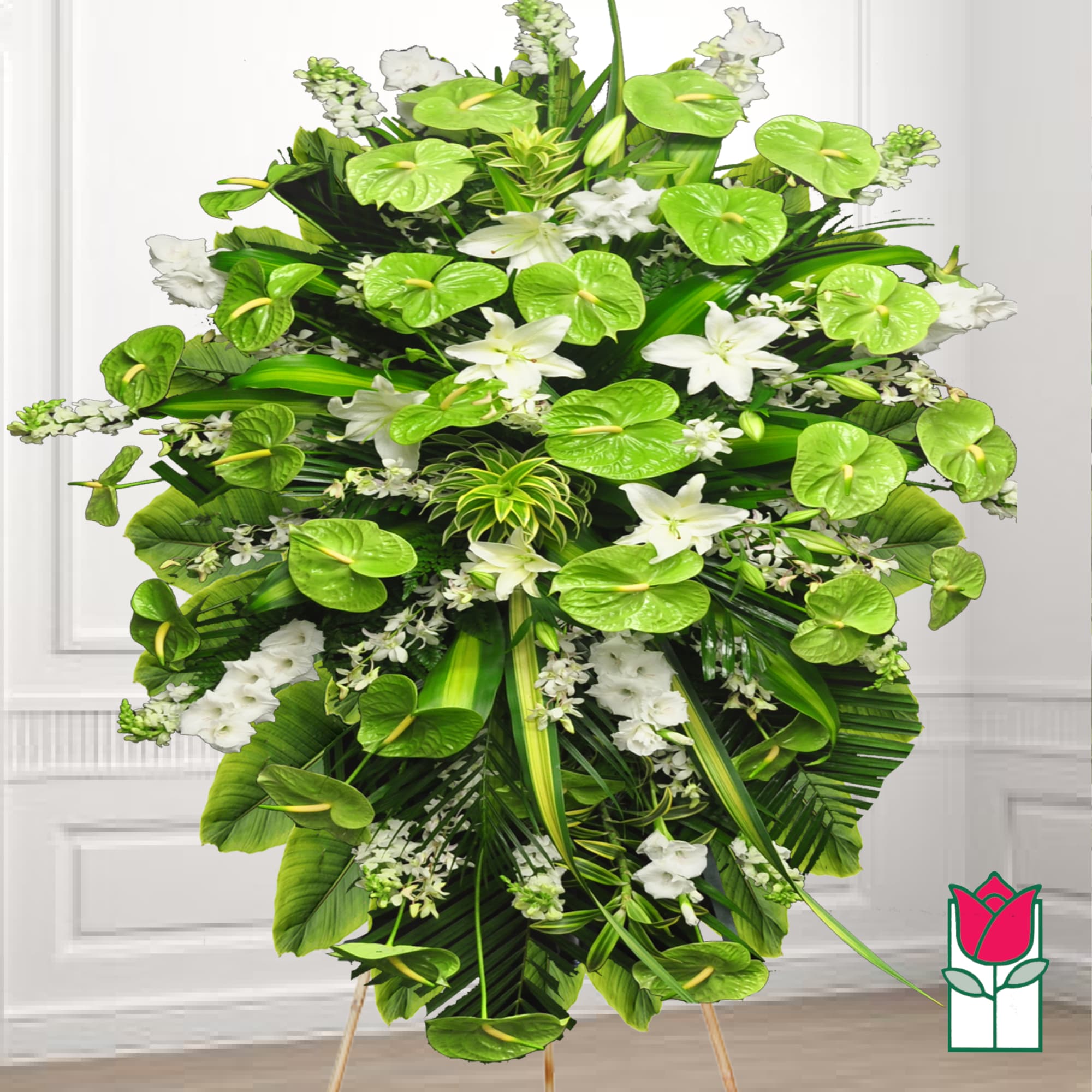 Beretania Florist Lanikai Sympathy Wreath

Approx. 100H x 48W
