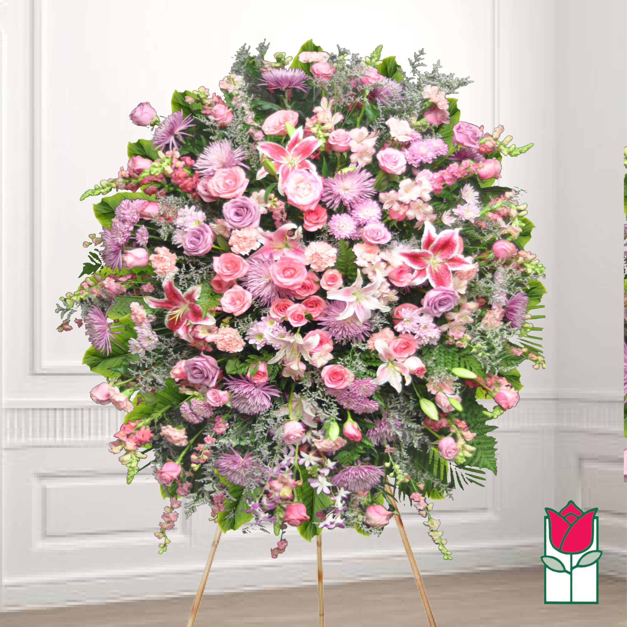 Beretania Florist Princeville Sympathy Wreath
