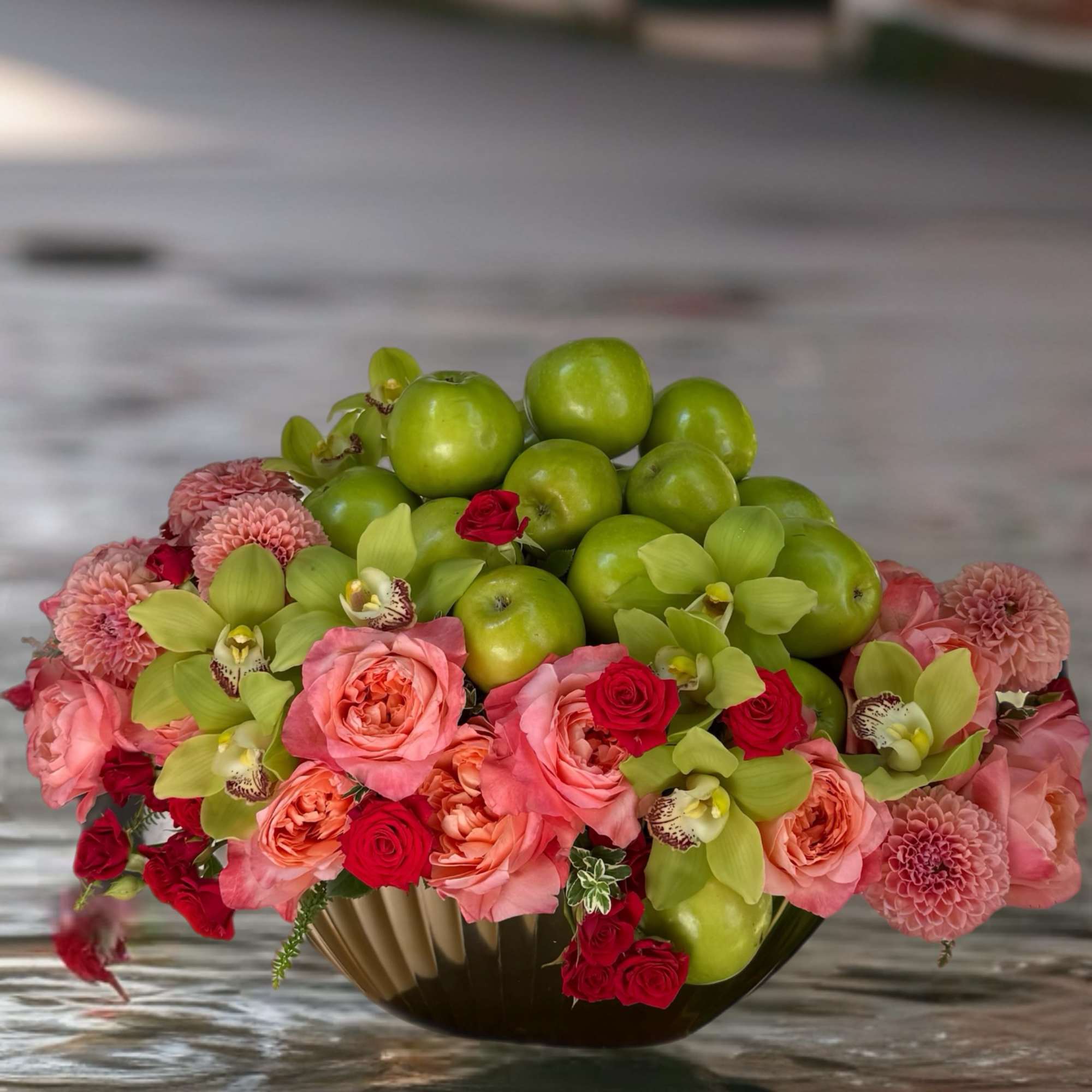 Brighten someone&#039;s day with this stunning, fruit-filled centerpiece! Share it with your
