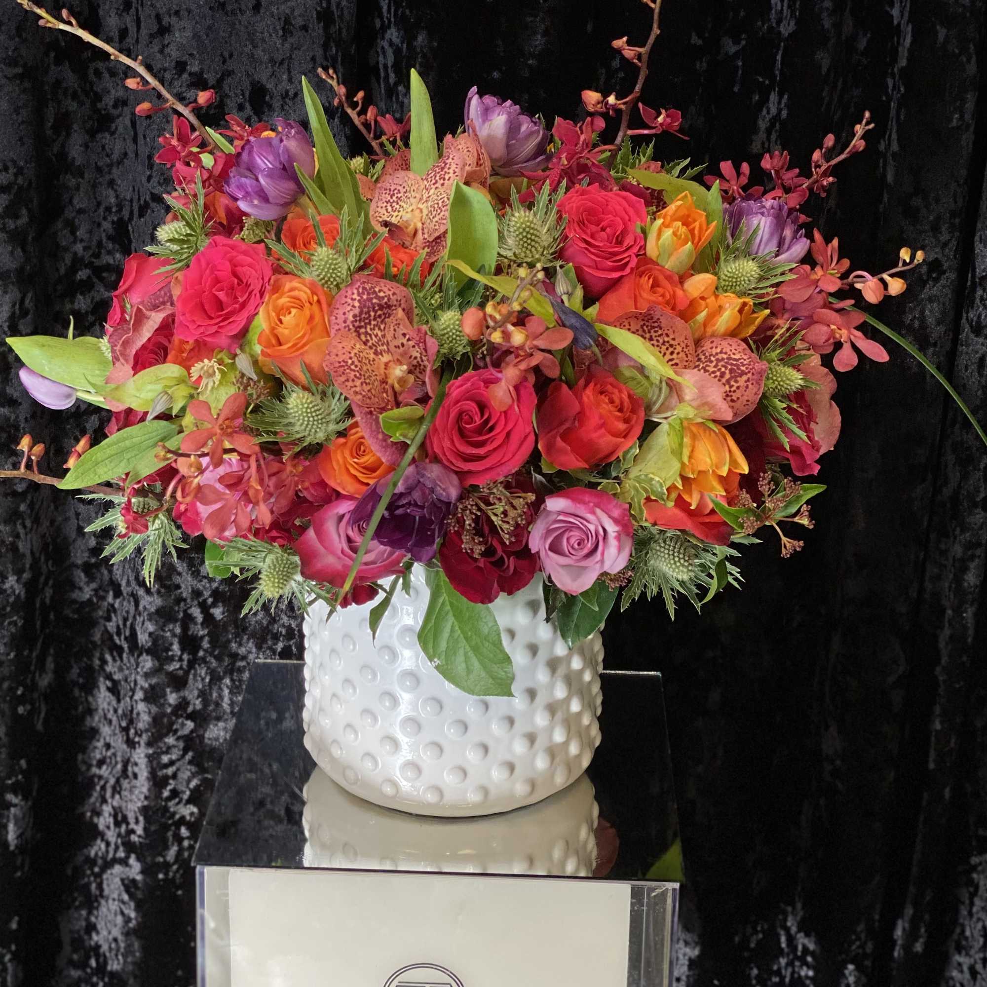 You will need sunglasses for how bright and striking this piece is!