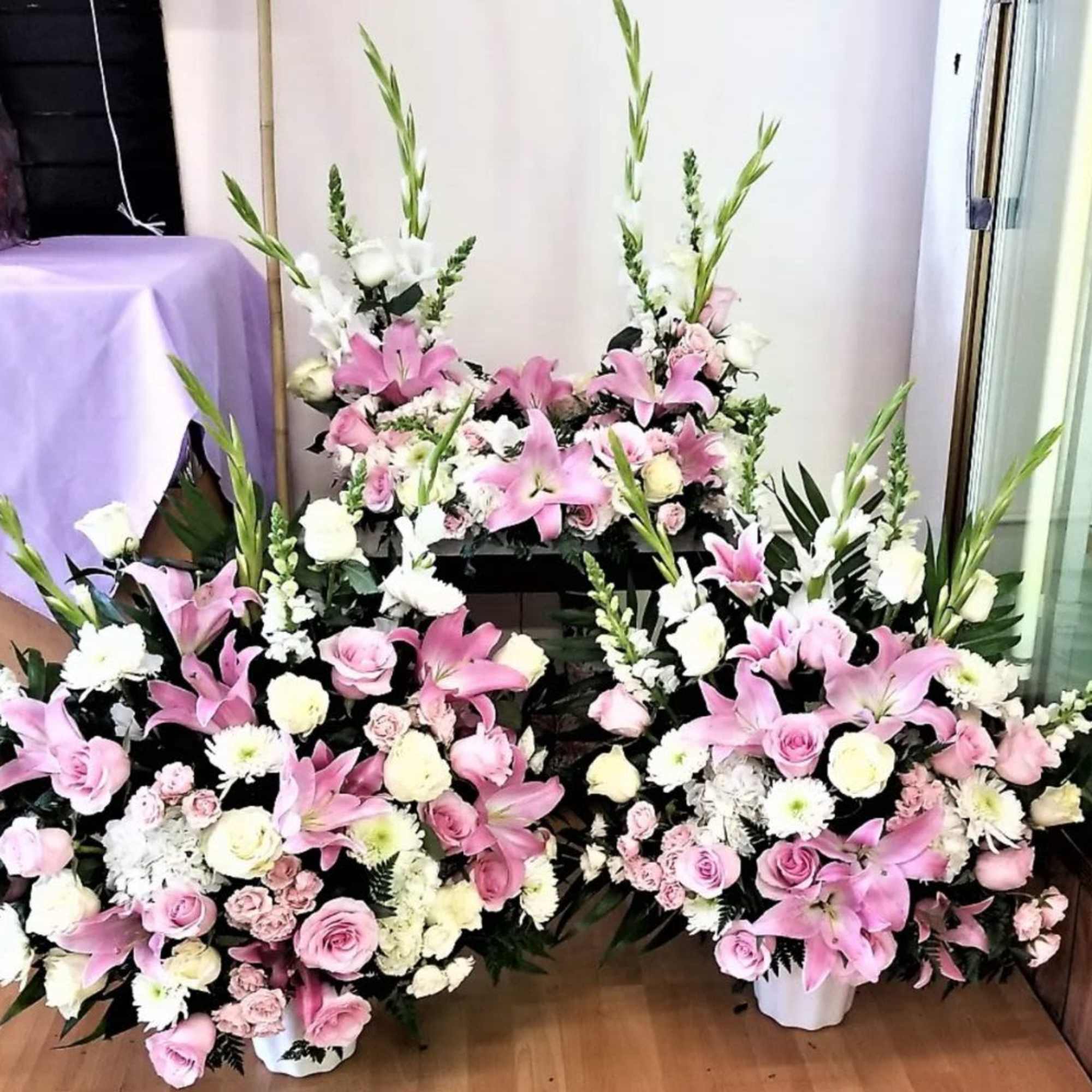 set de tres dos pedestales y un cubre cajon tama&ntilde;o mediano programacion