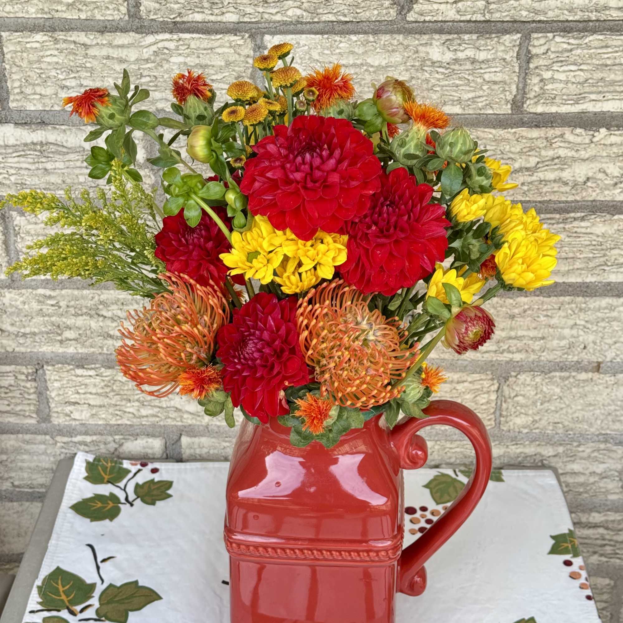 Capture the magnificent, fiery spirit of the autumn season with The Harvest