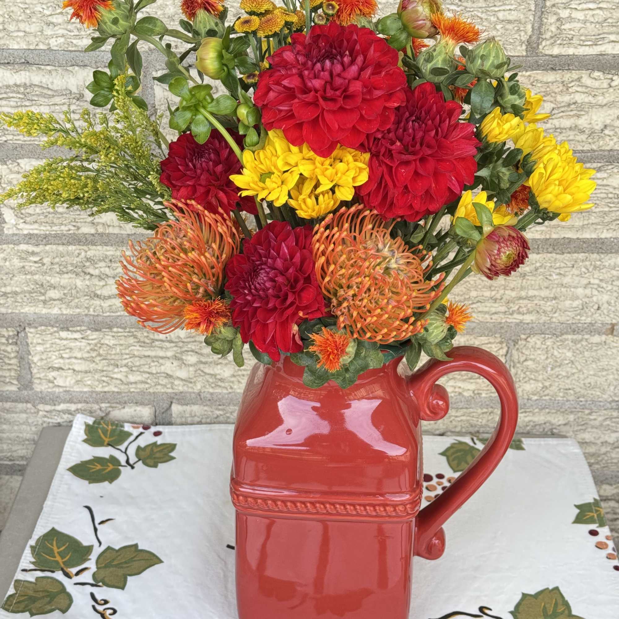 Capture the magnificent, fiery spirit of the autumn season with The Harvest