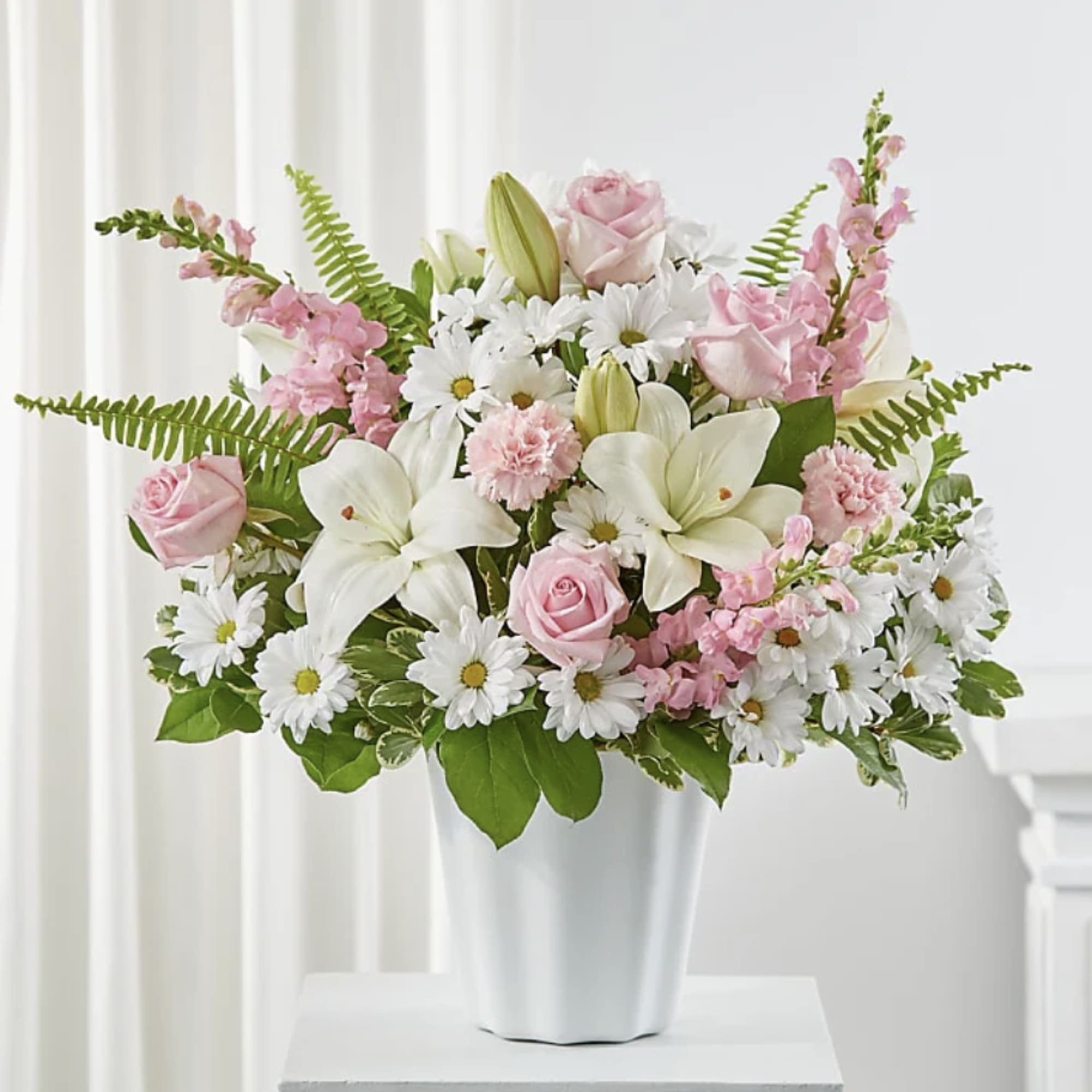 Pink basket to show your love