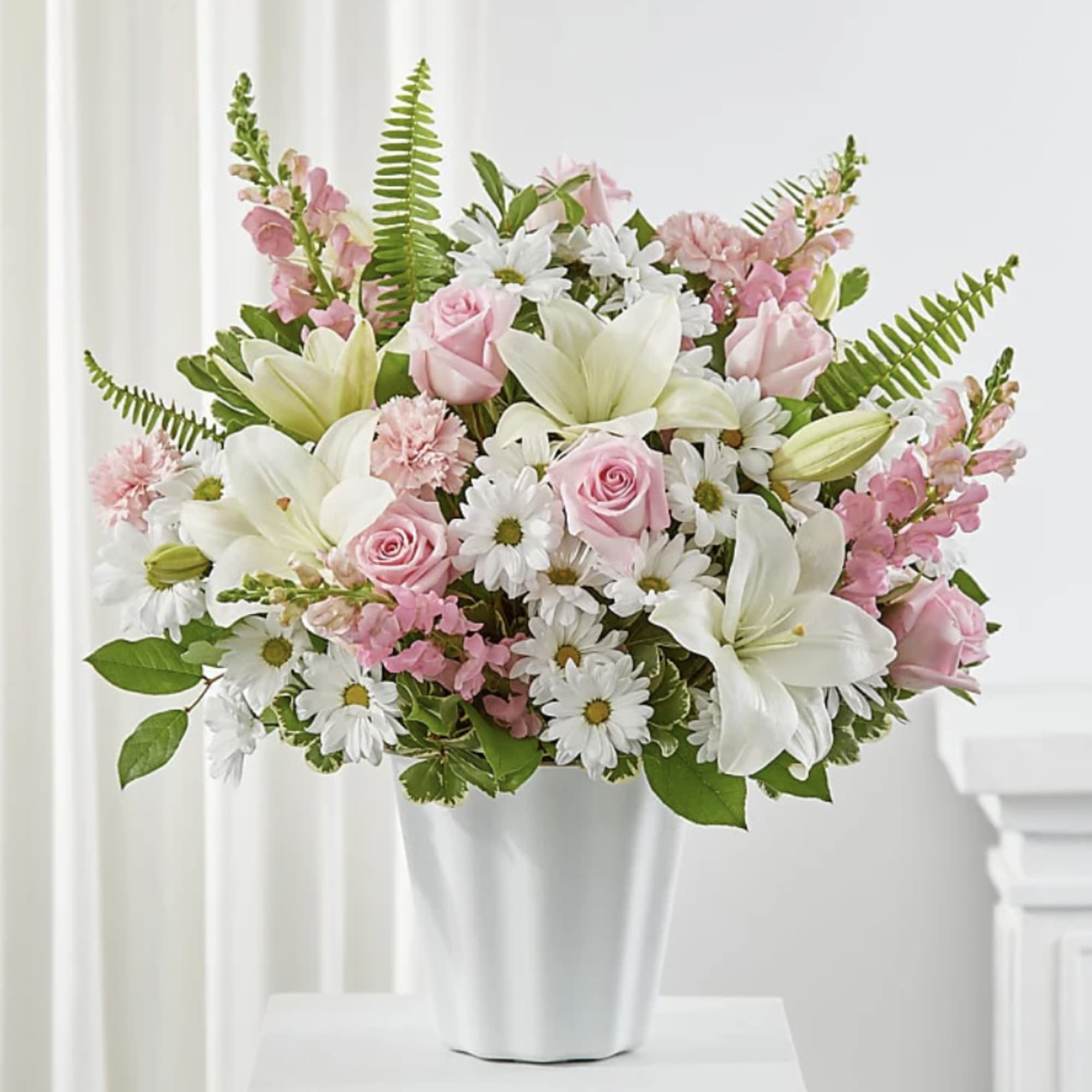 Pink basket to show your love